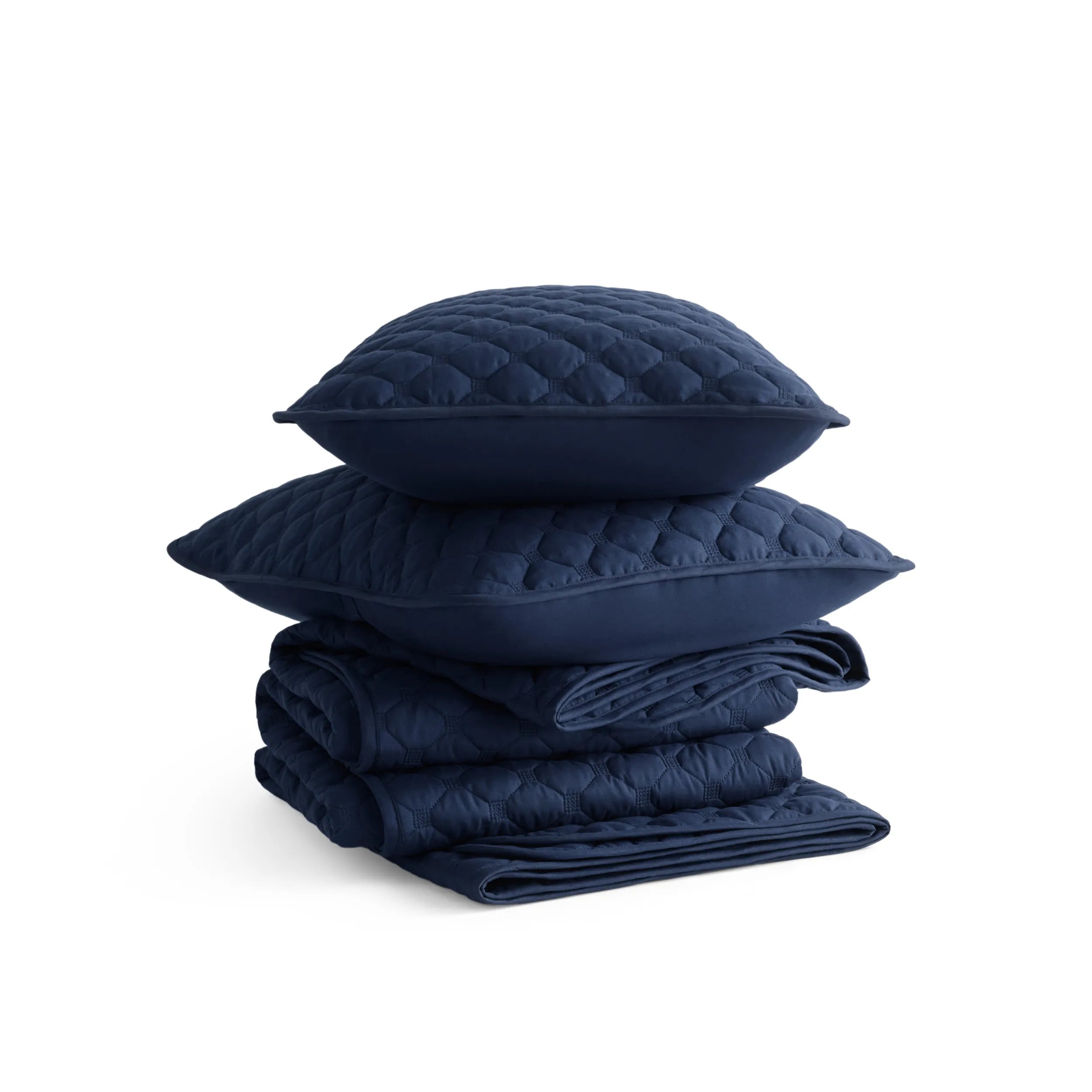Classic Honeycomb Quilt Set - Image 13