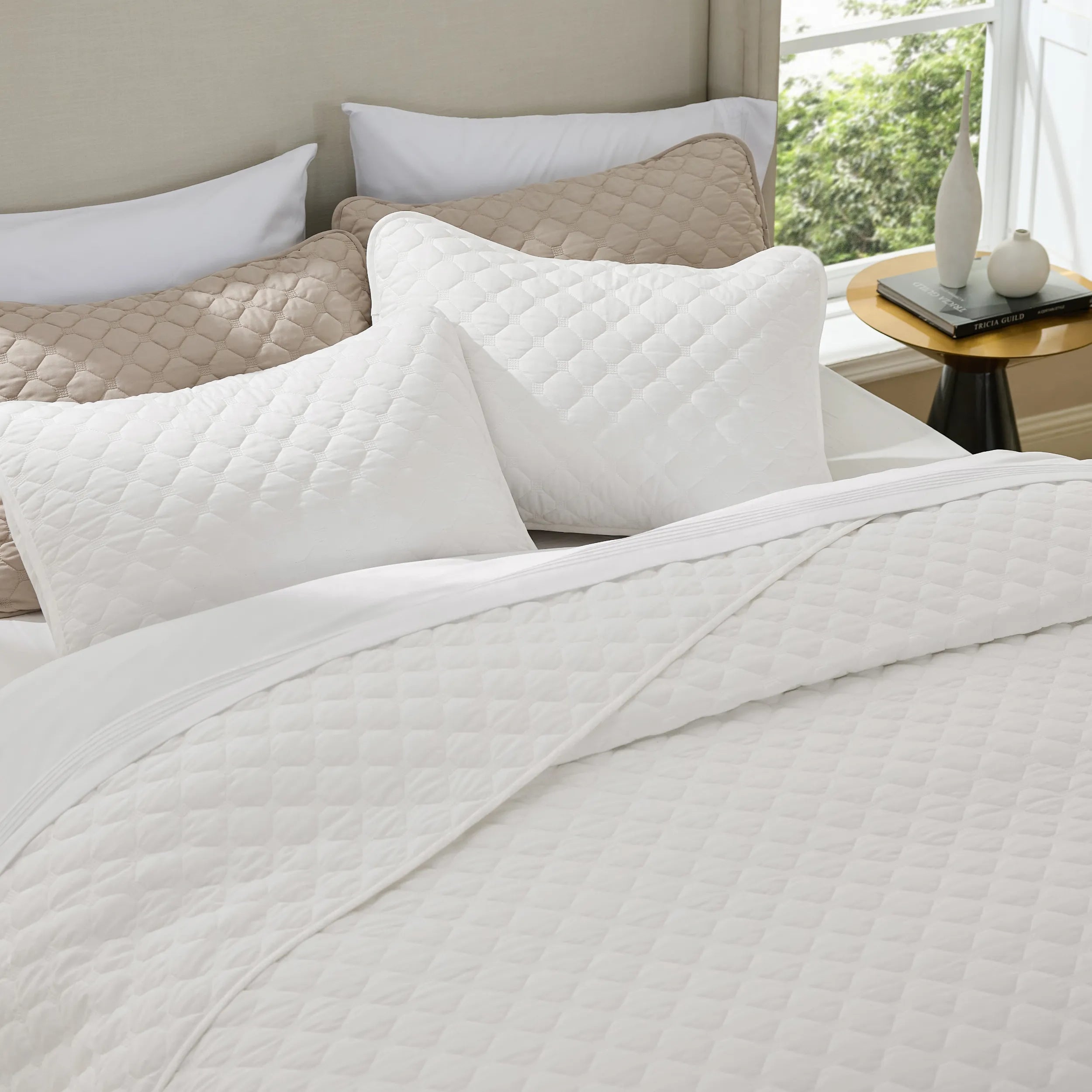 Classic Honeycomb Quilt Set - Image 11