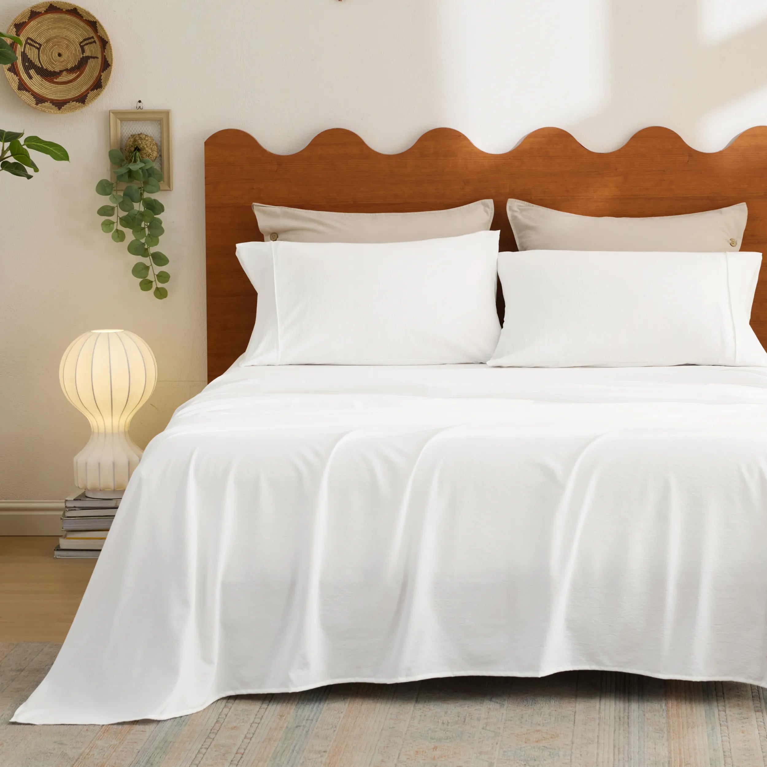 Cotton-Like Striped Sheet Sets - Image 10