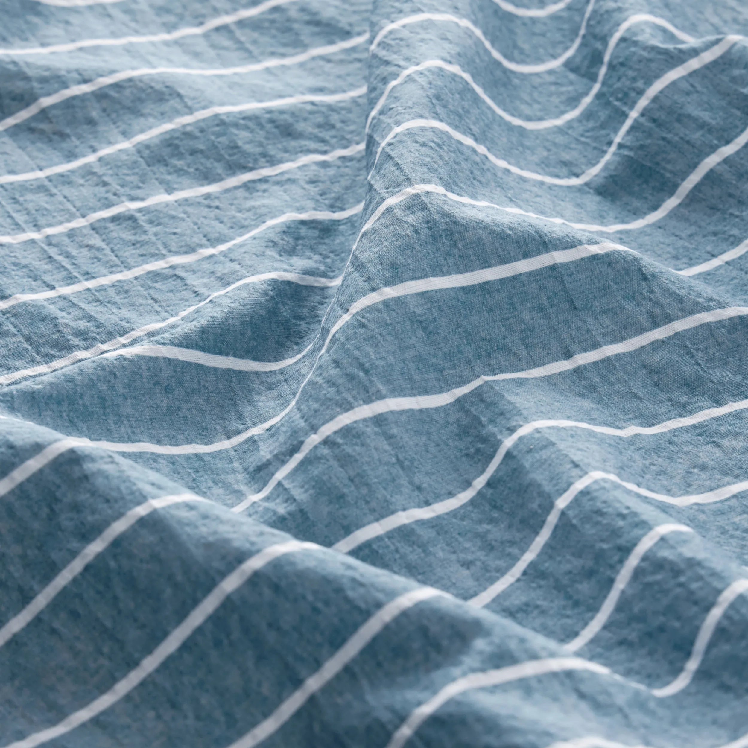 Cotton-Like Striped Sheet Sets - Image 24