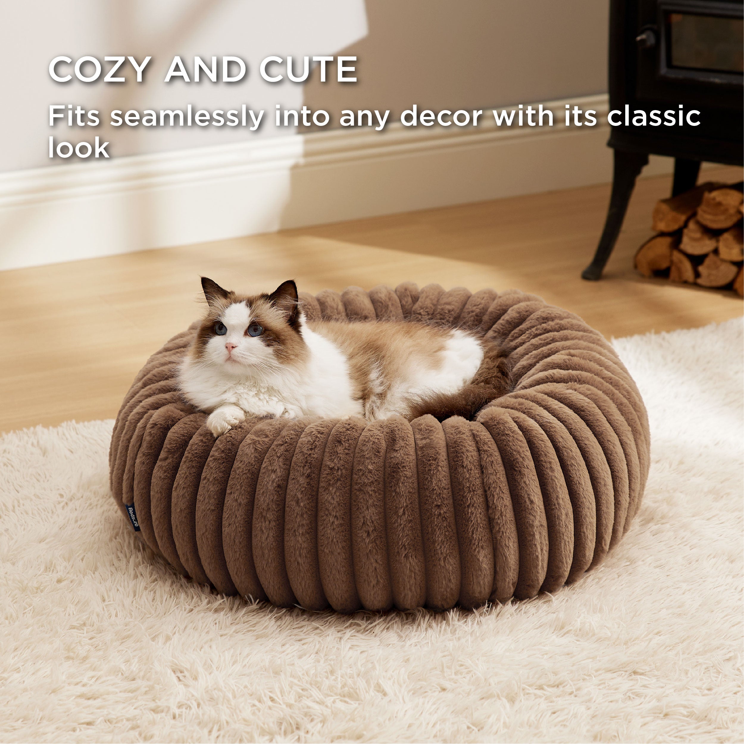 ComfyFleece Donut Dog Bed - Image 13