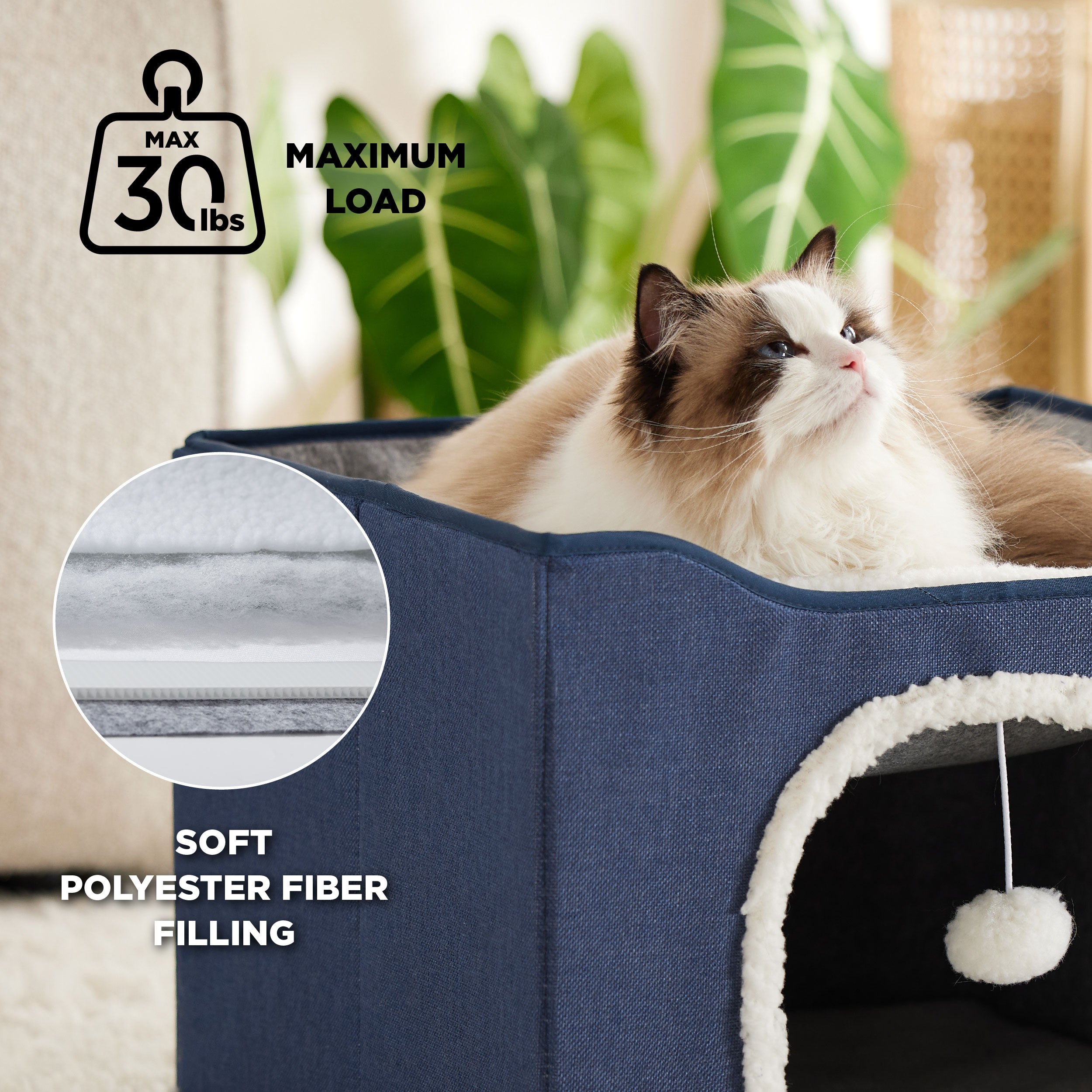 Cat Beds for Indoor Pet Cat House - Image 4