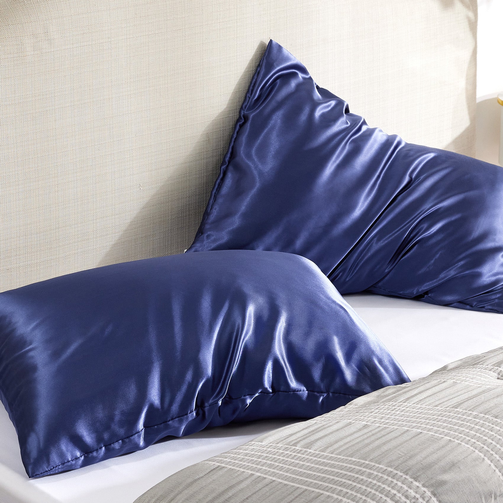 Solid Satin Pillowcase - Image 23