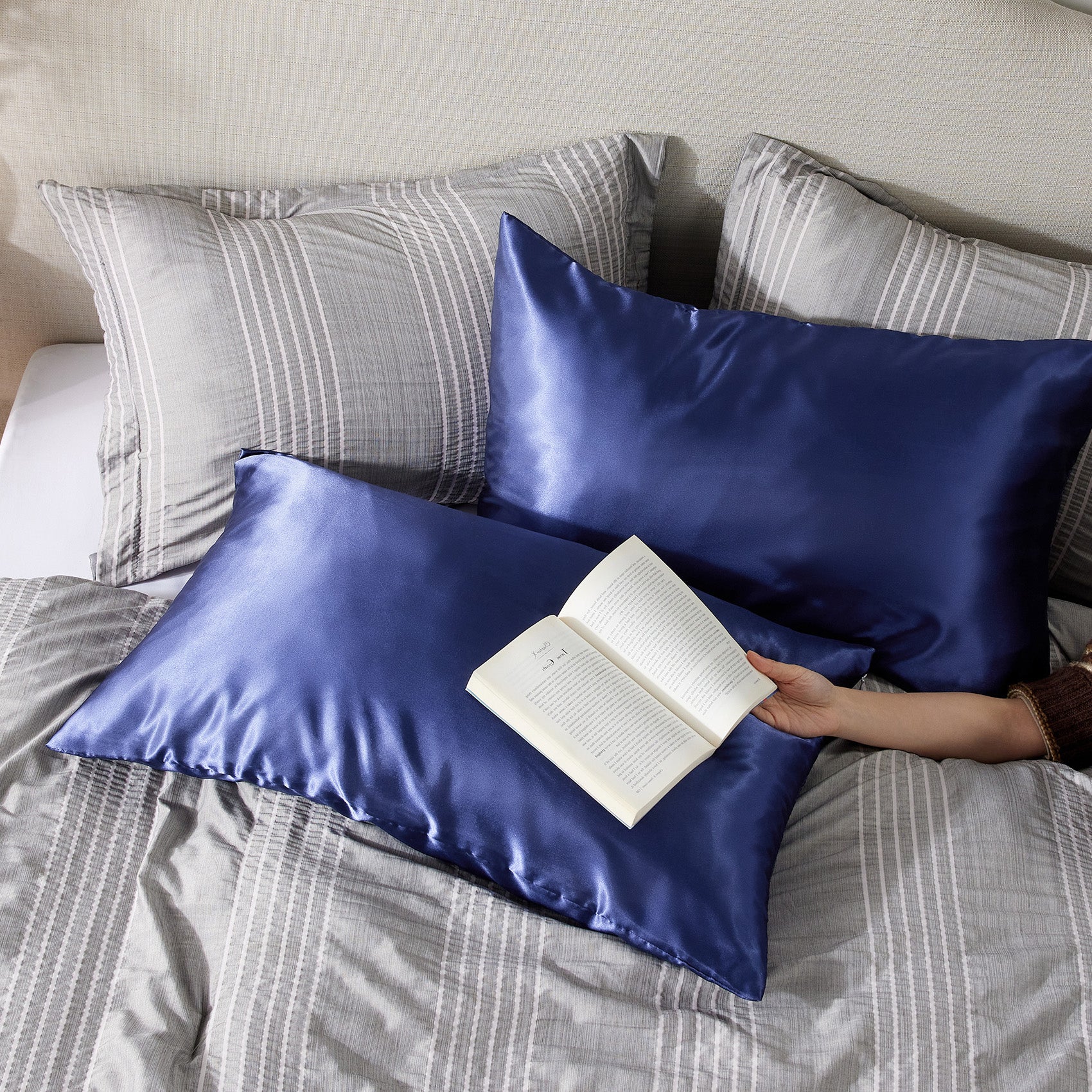 Solid Satin Pillowcase - Image 21