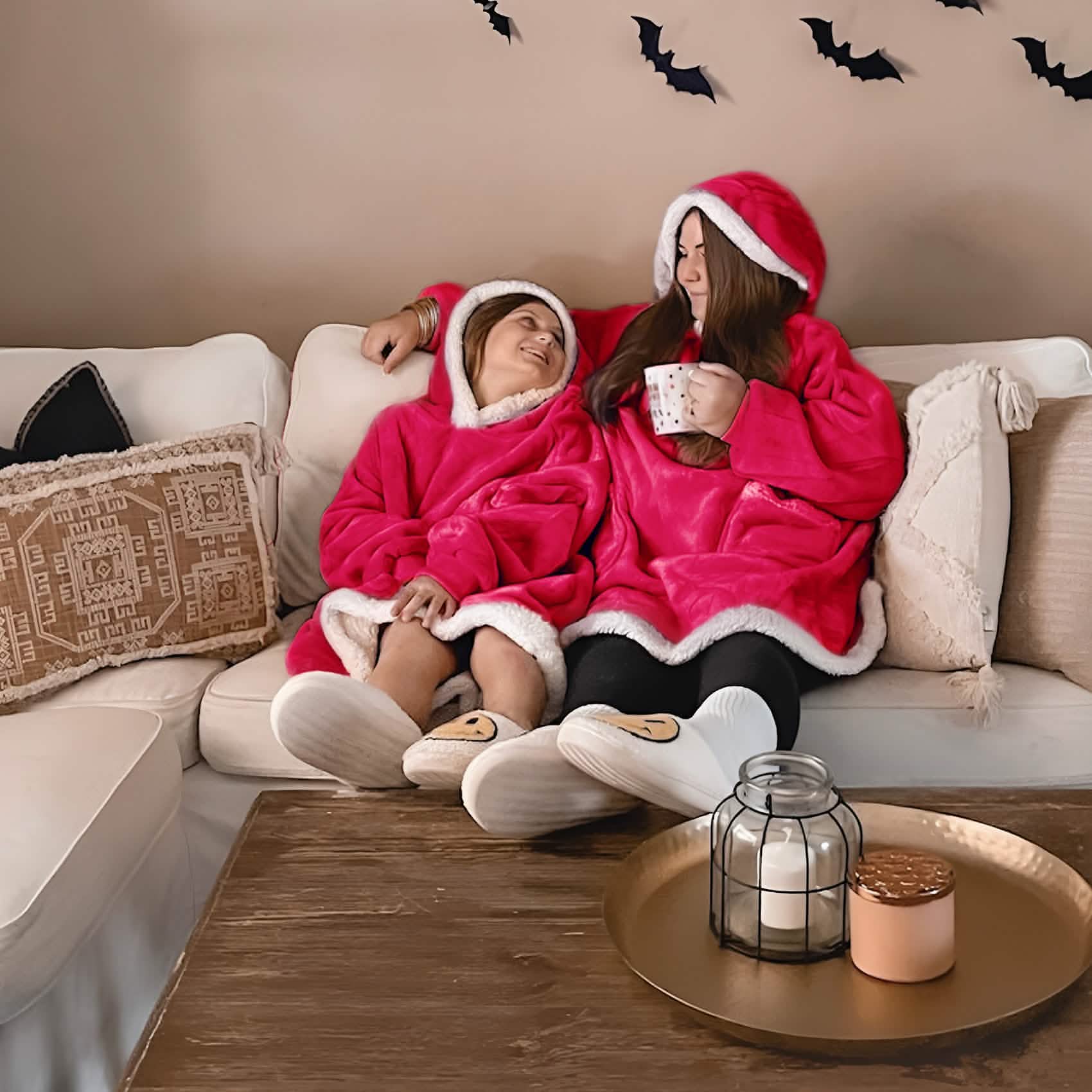 Sherpa Fleece Blanket Hoodie - Image 14