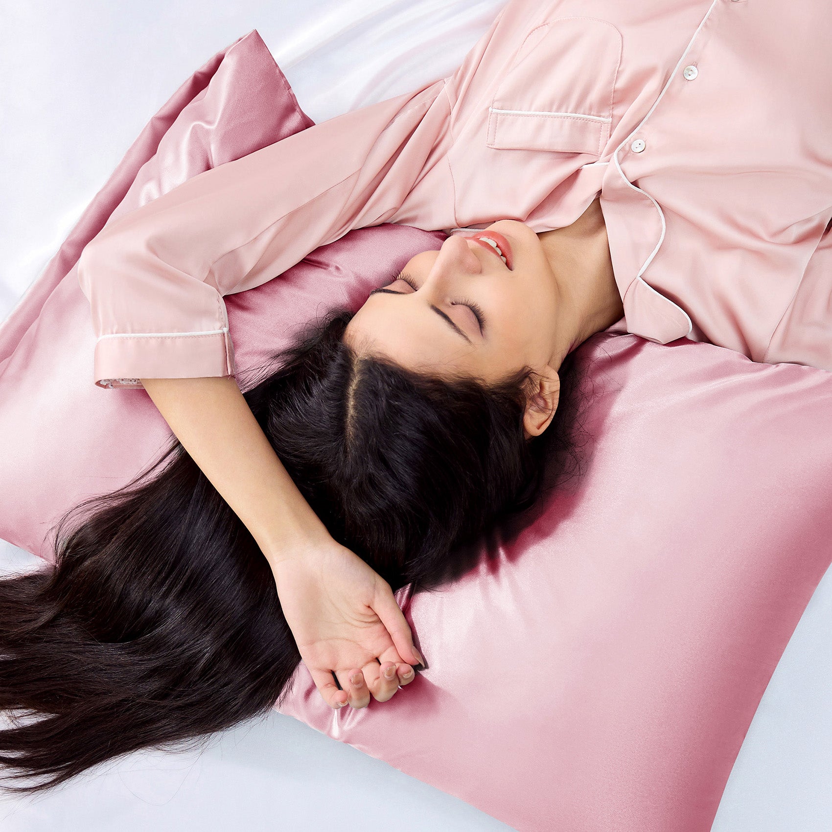 Solid Satin Pillowcase - Image 4