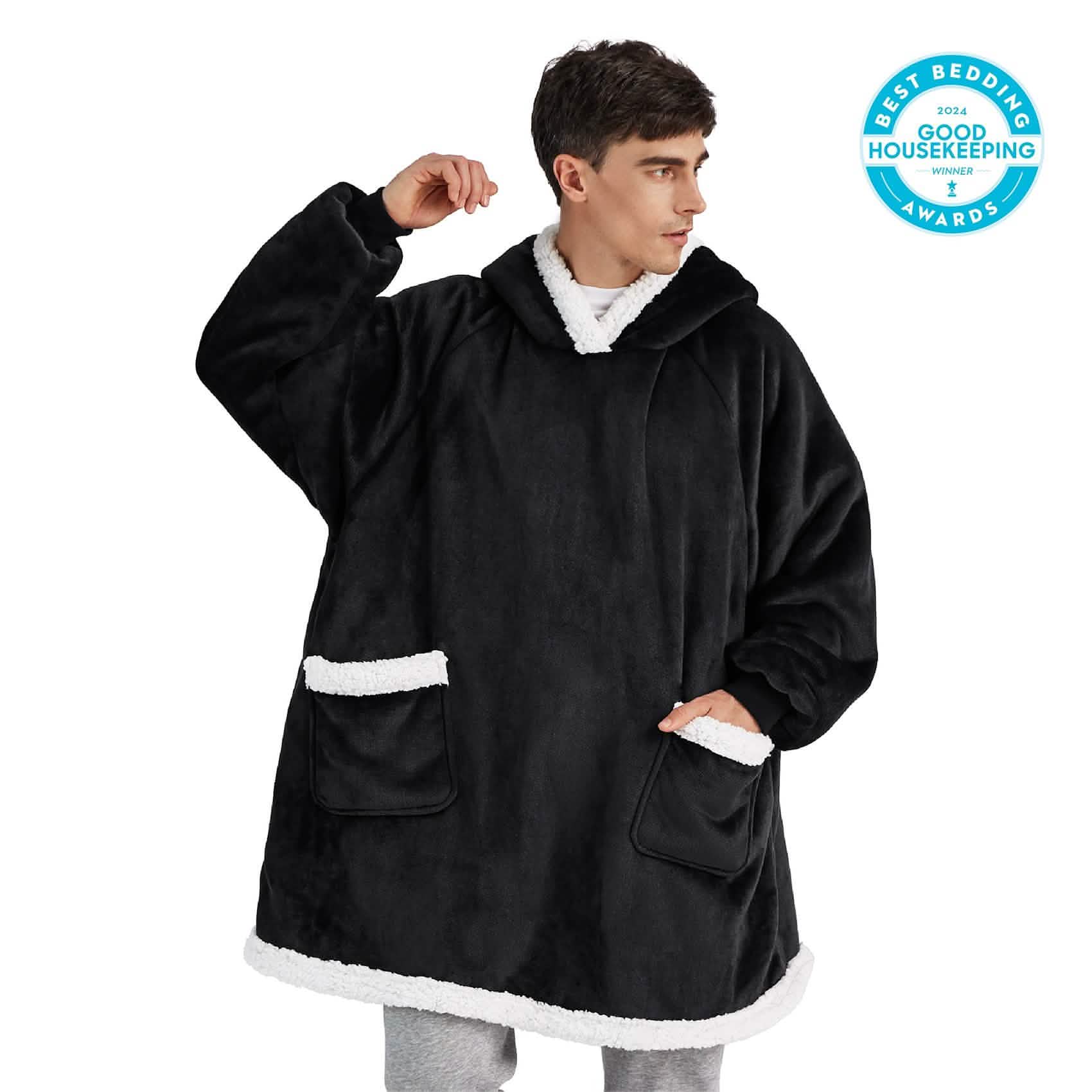 Sherpa Fleece Blanket Hoodie - Image 21