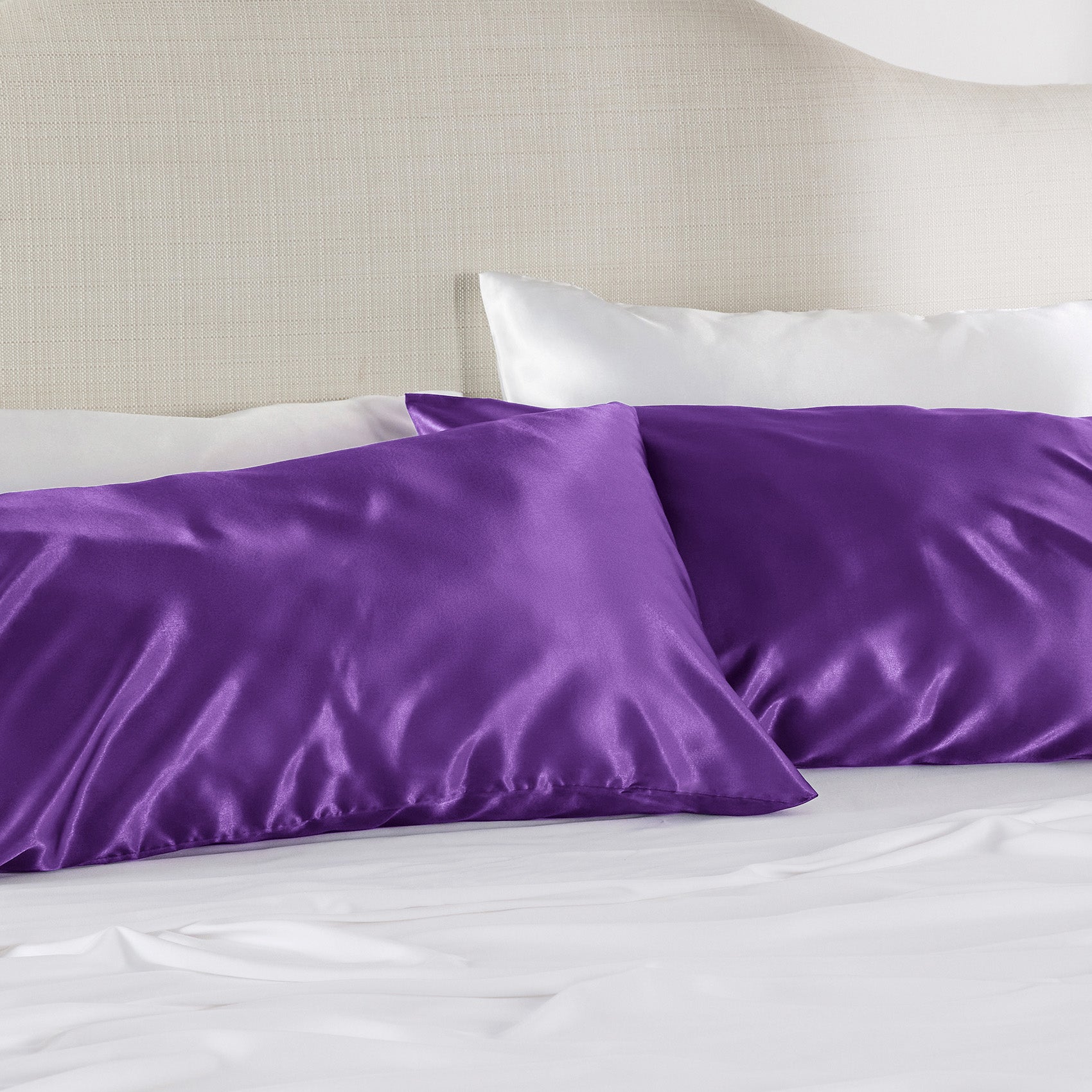 Solid Satin Pillowcase - Image 18