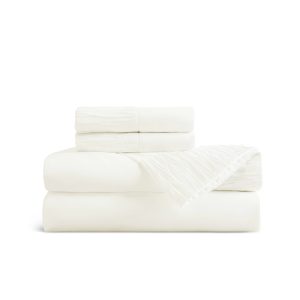 Ruched Sheet Set