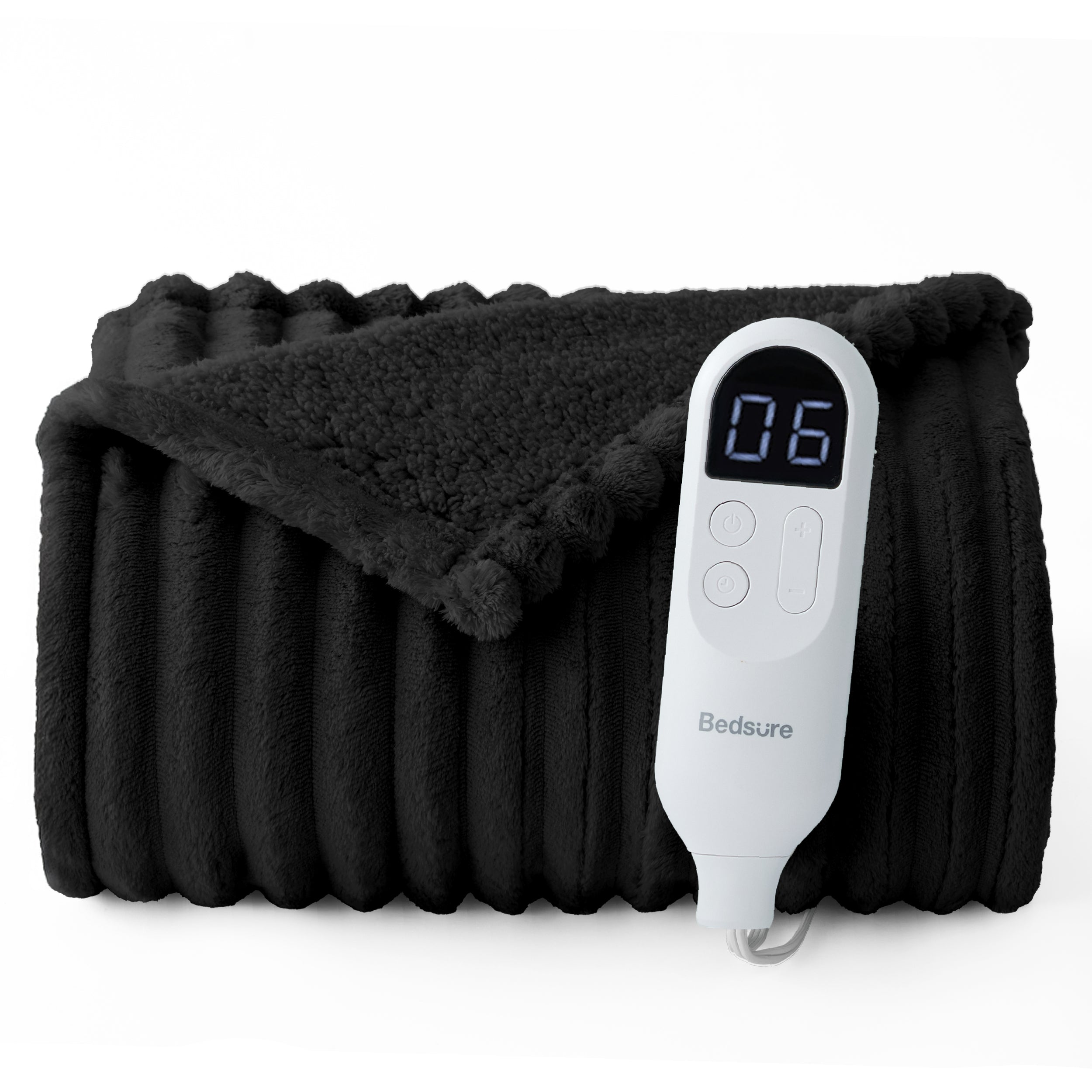 Striped Flannel Heated Blanket - Image 29
