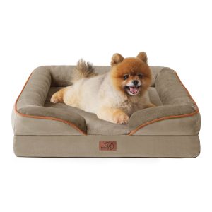 Orthopedic Flannel Dog Sofa
