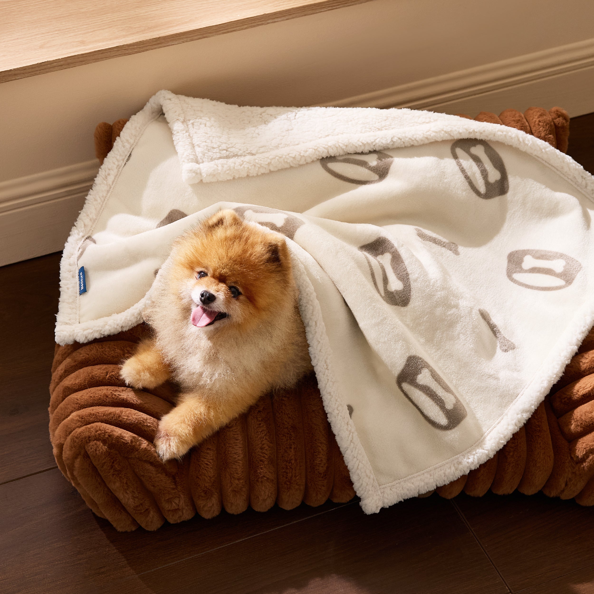 Reversible Waterproof Sherapa Blanket - Image 3