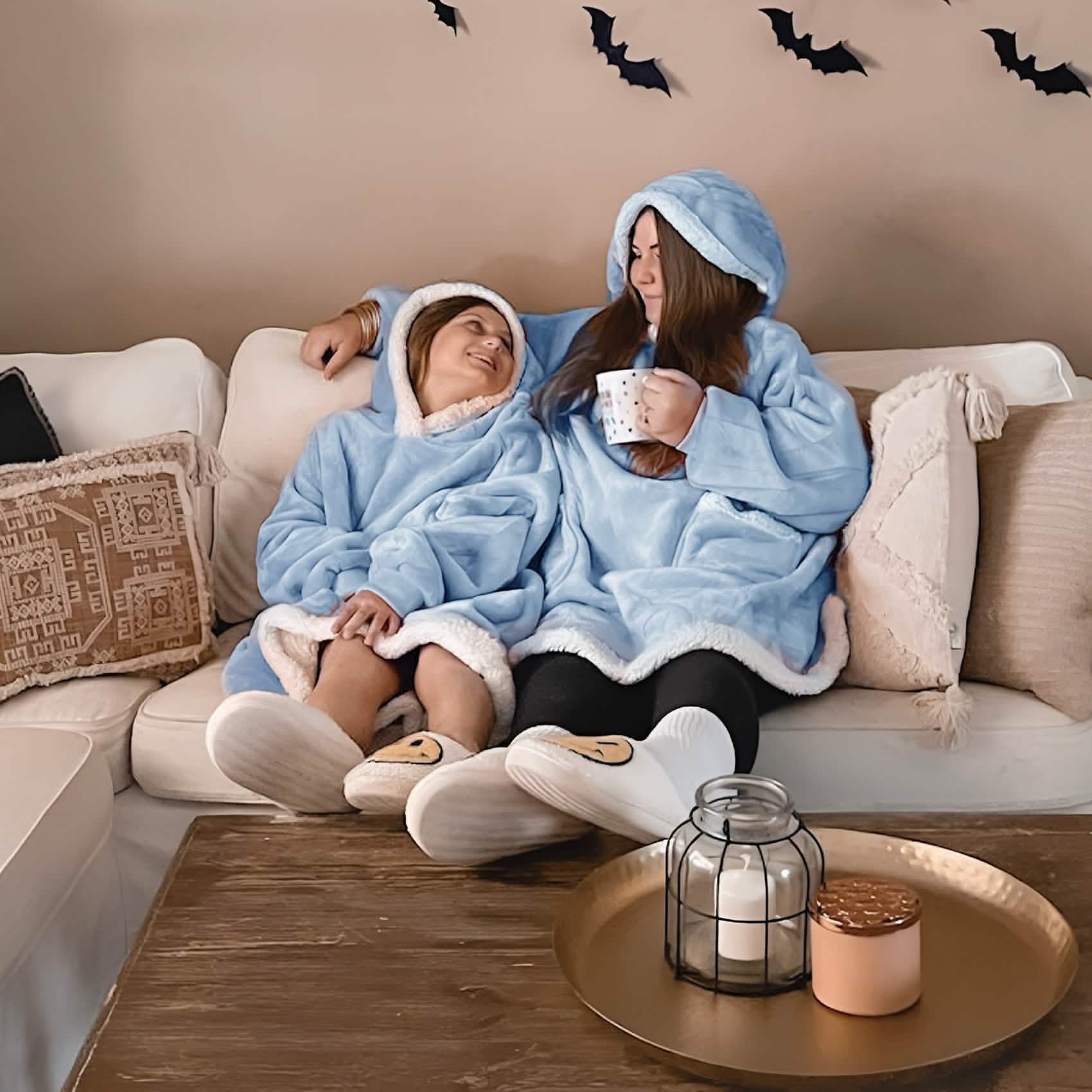 Sherpa Fleece Blanket Hoodie - Image 8