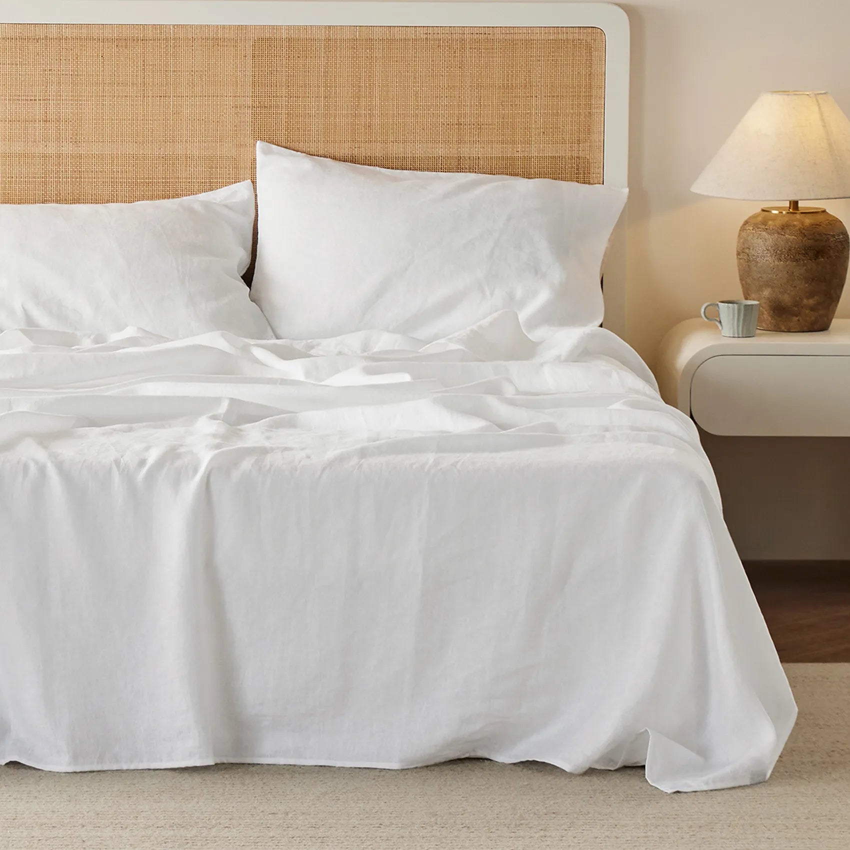 Cotton-Linen Blend Sheet Set - Image 12