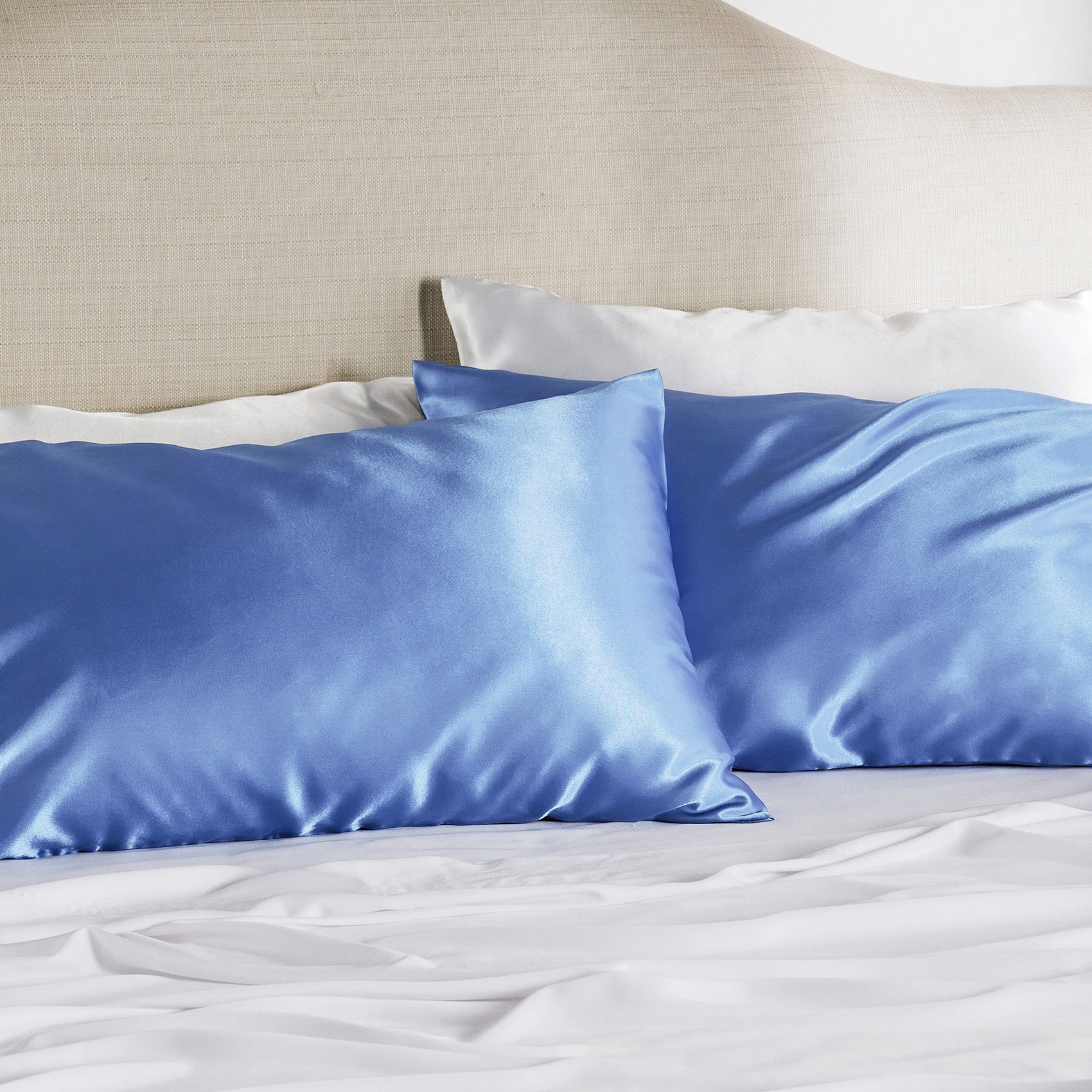 Solid Satin Pillowcase - Image 30