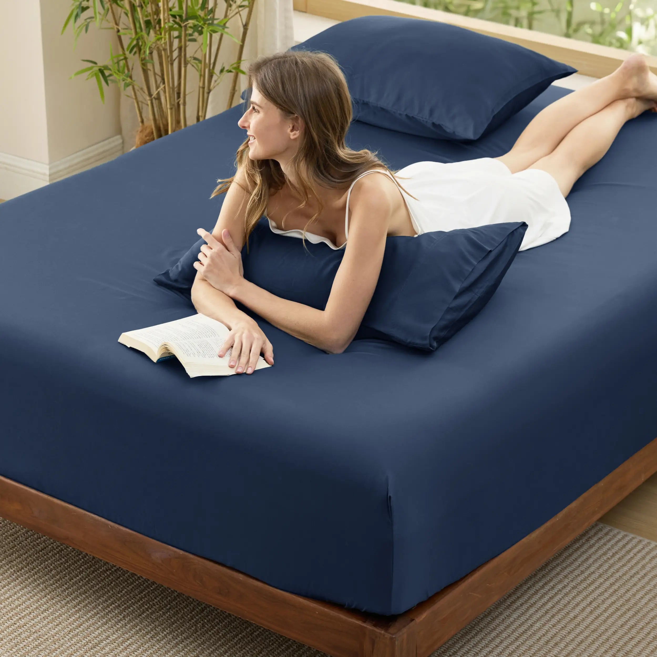 Rayon Derived From Bamboo Fitted Sheet - Image 21