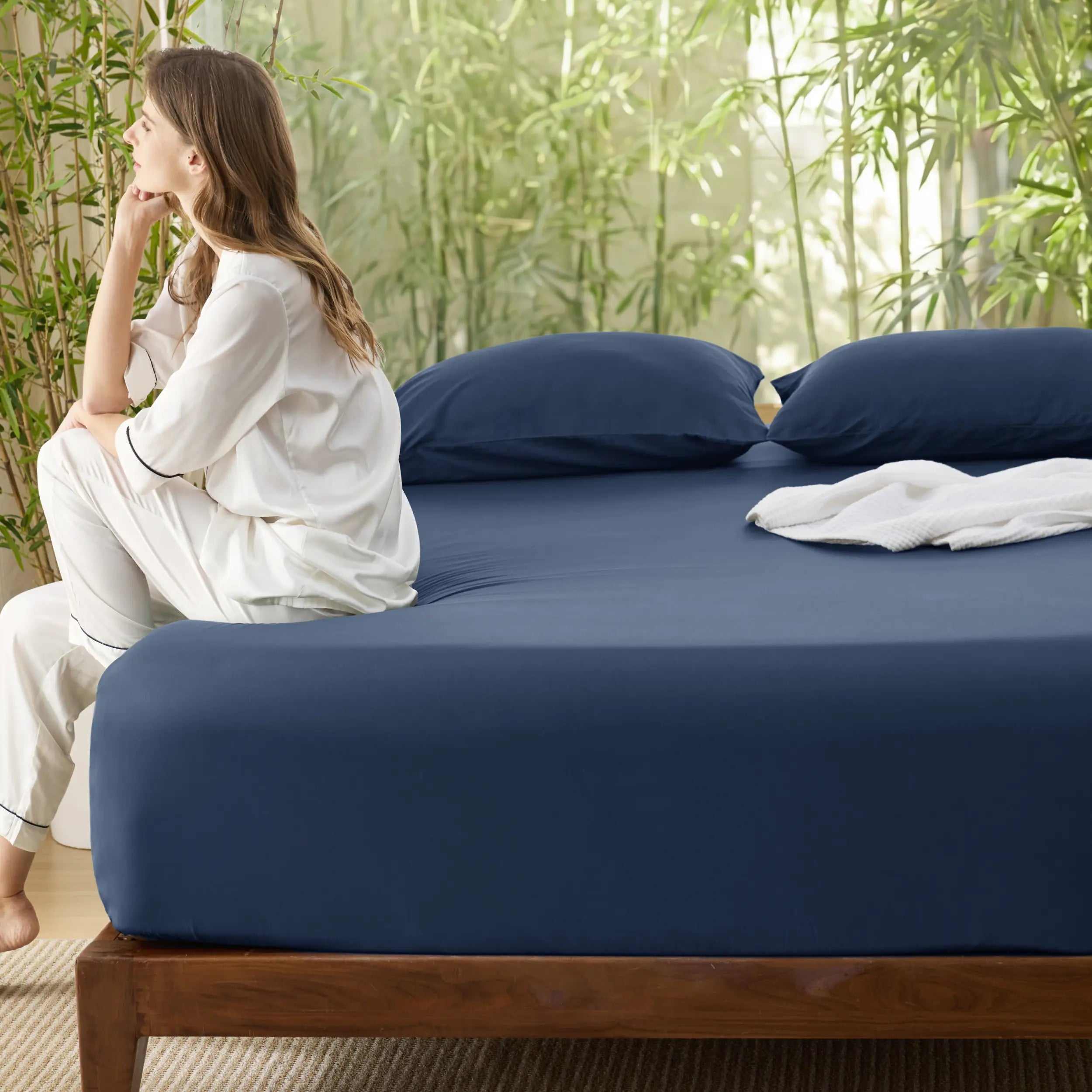 Rayon Derived From Bamboo Fitted Sheet - Image 23