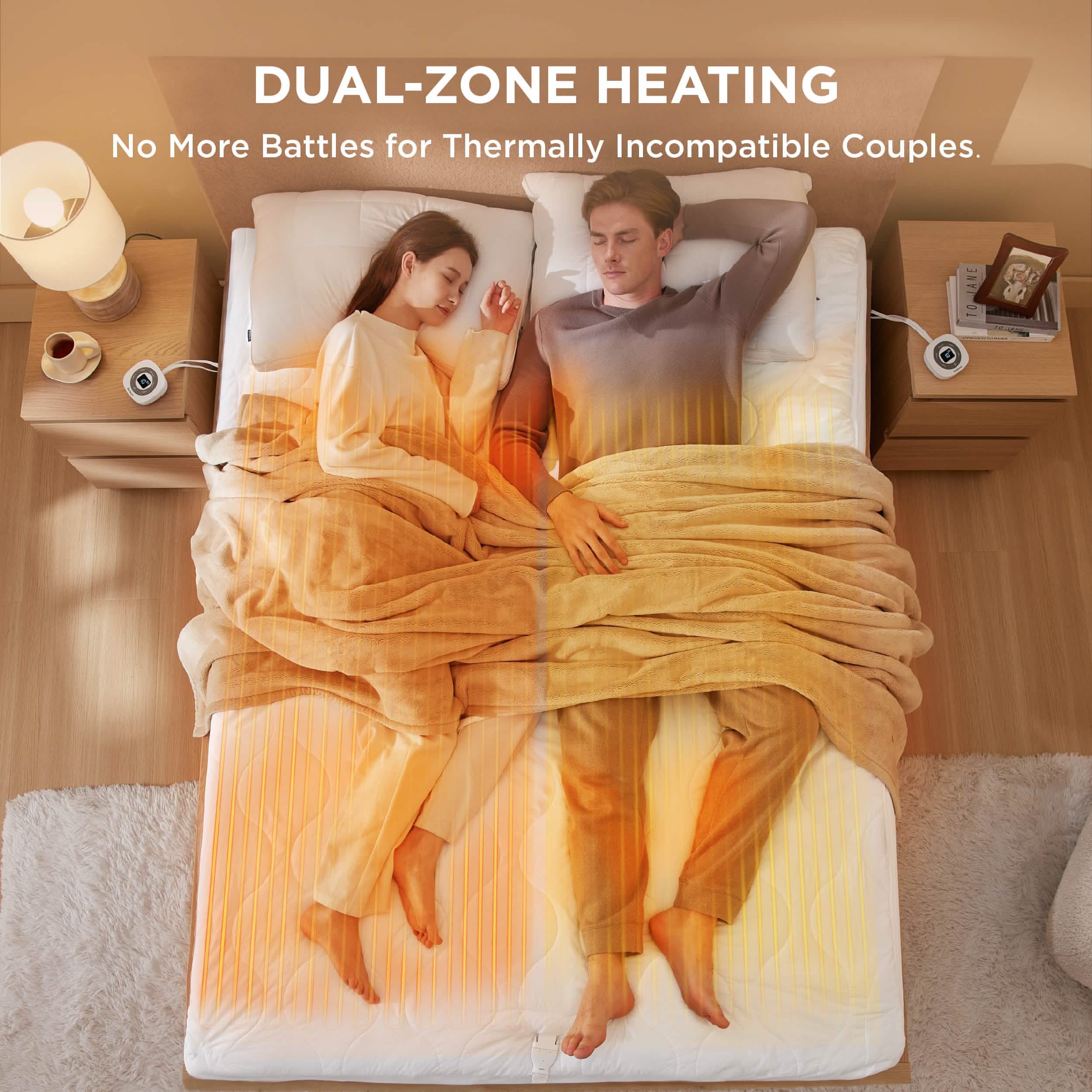 Waterproof Cotton Heated Mattress Pad - Image 4