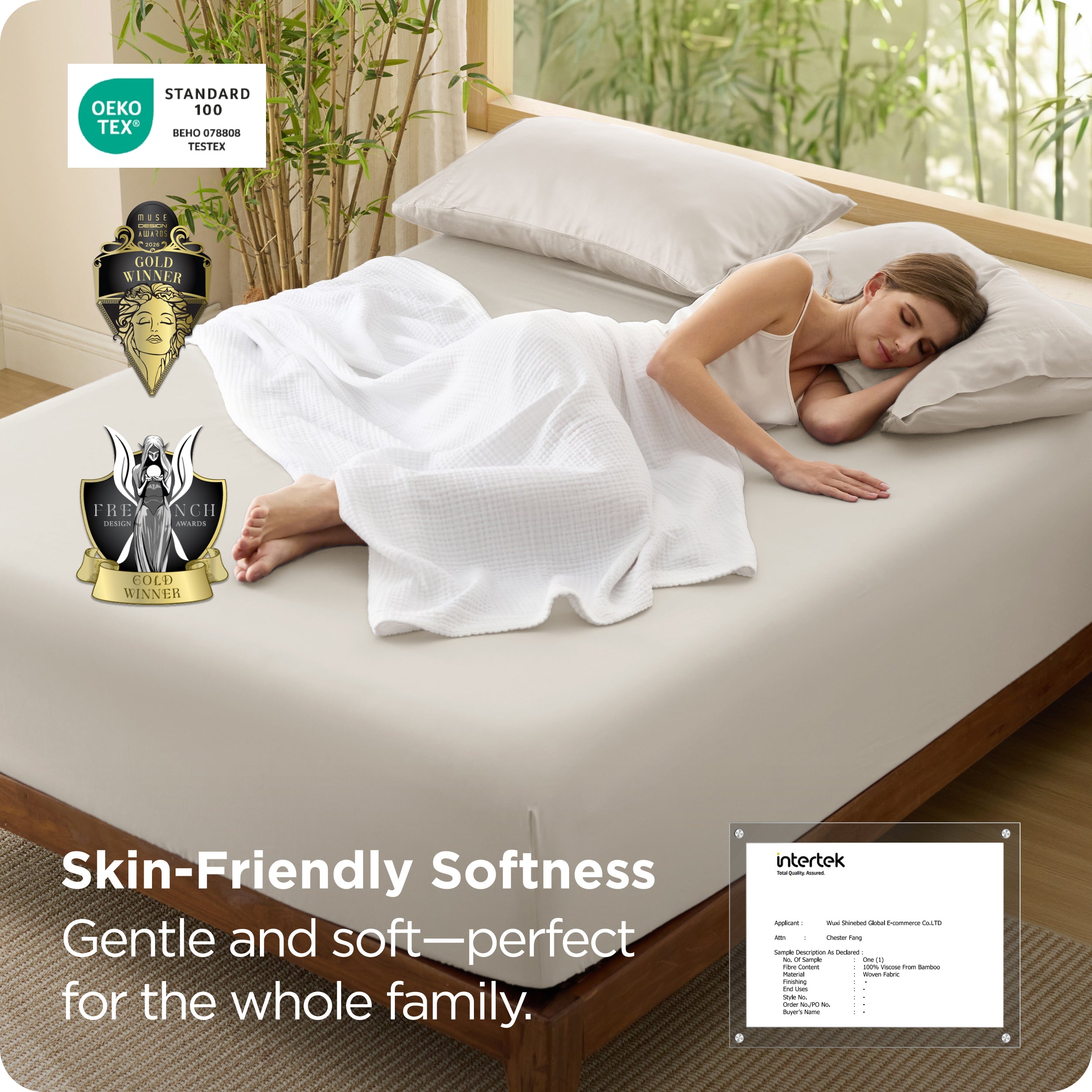 Rayon Derived From Bamboo Fitted Sheet - Image 28