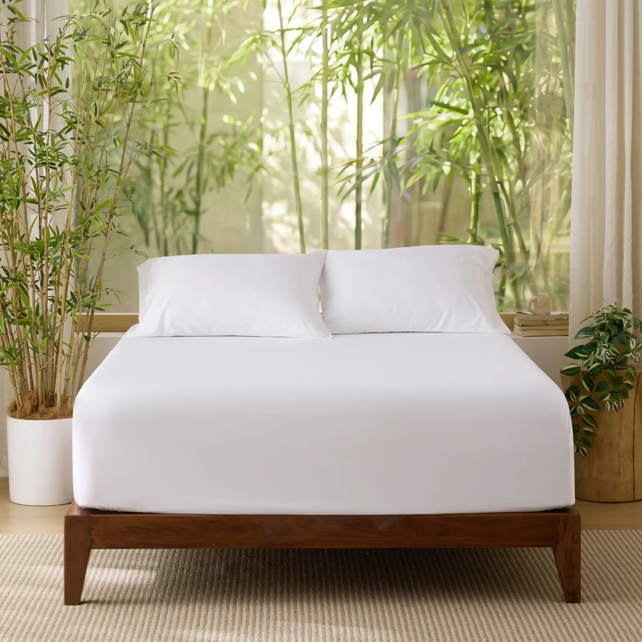 Rayon Derived From Bamboo Fitted Sheet - Image 2