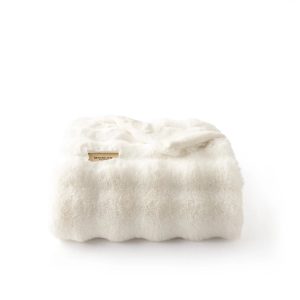 Bubble Faux Fur Blanket