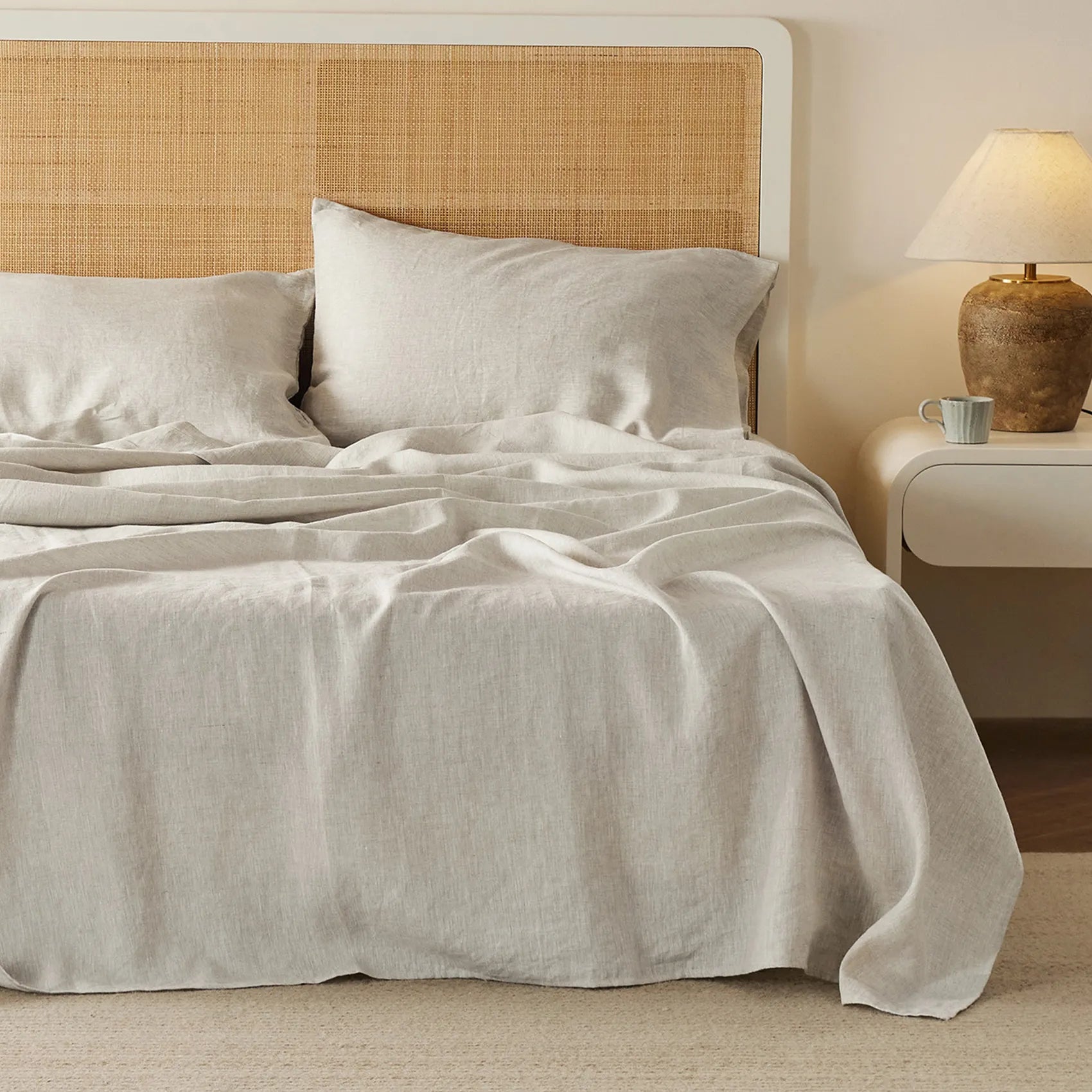 Cotton-Linen Blend Sheet Set - Image 2