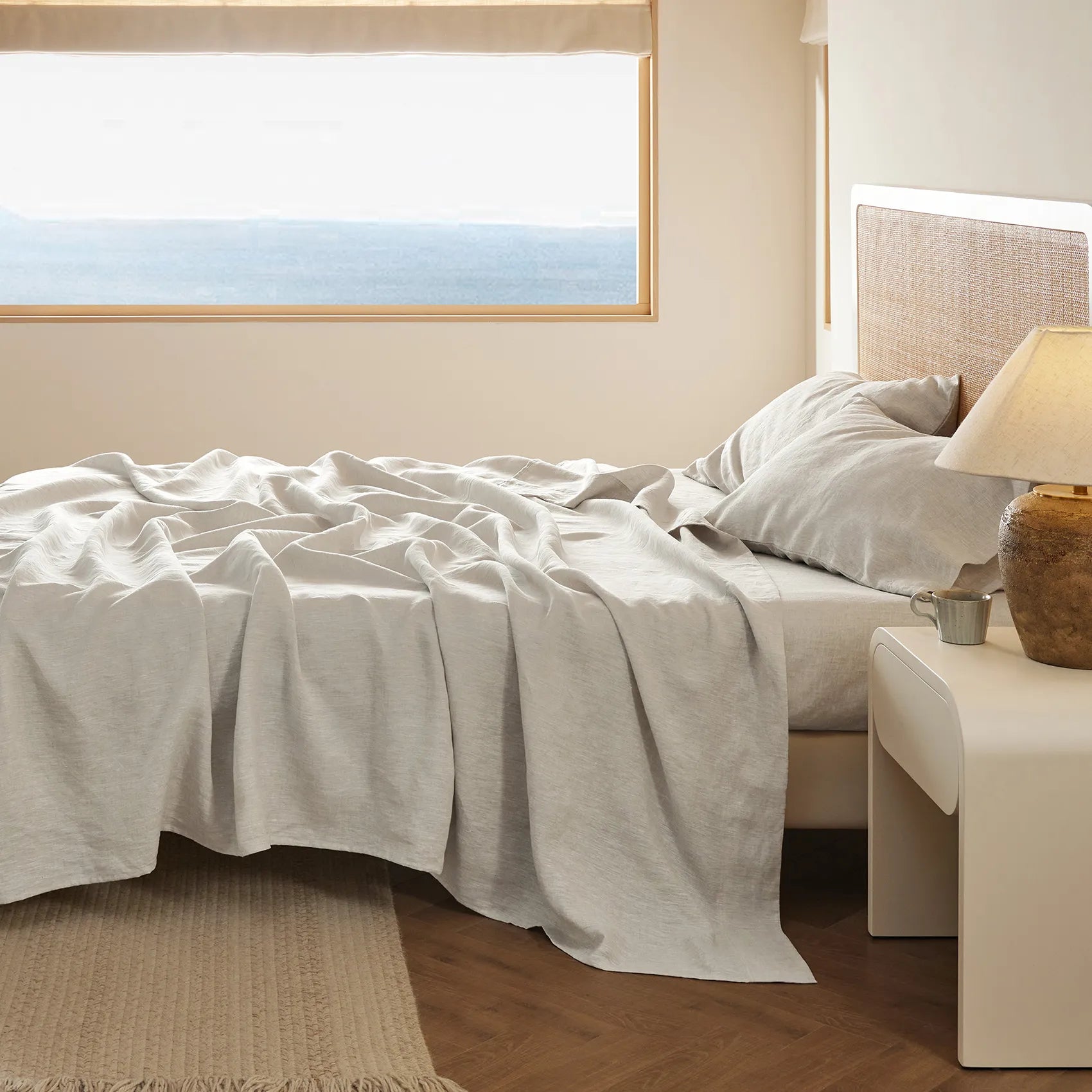 Cotton-Linen Blend Sheet Set - Image 6