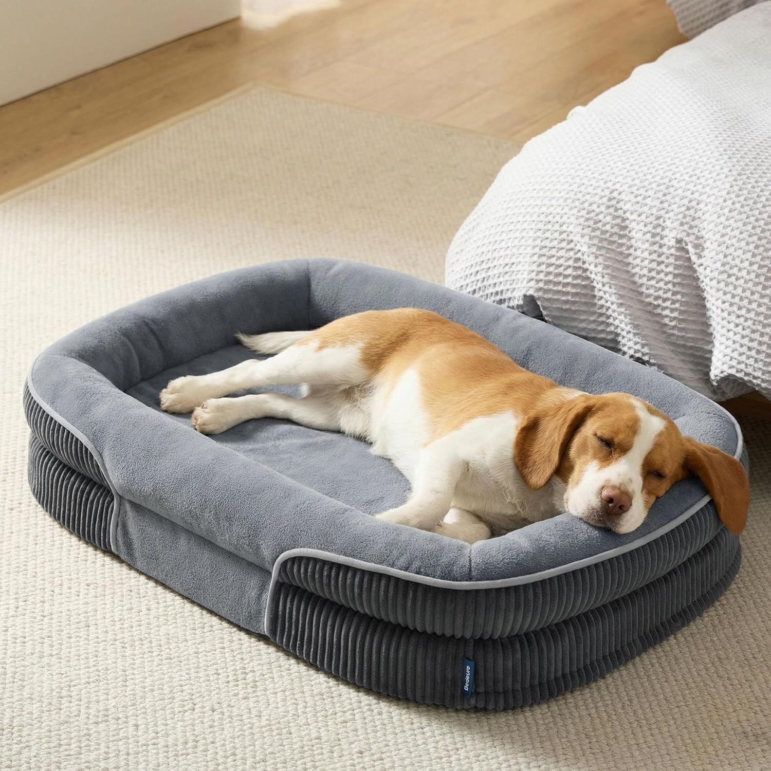 Oval Bolster Dog Bed - Image 8