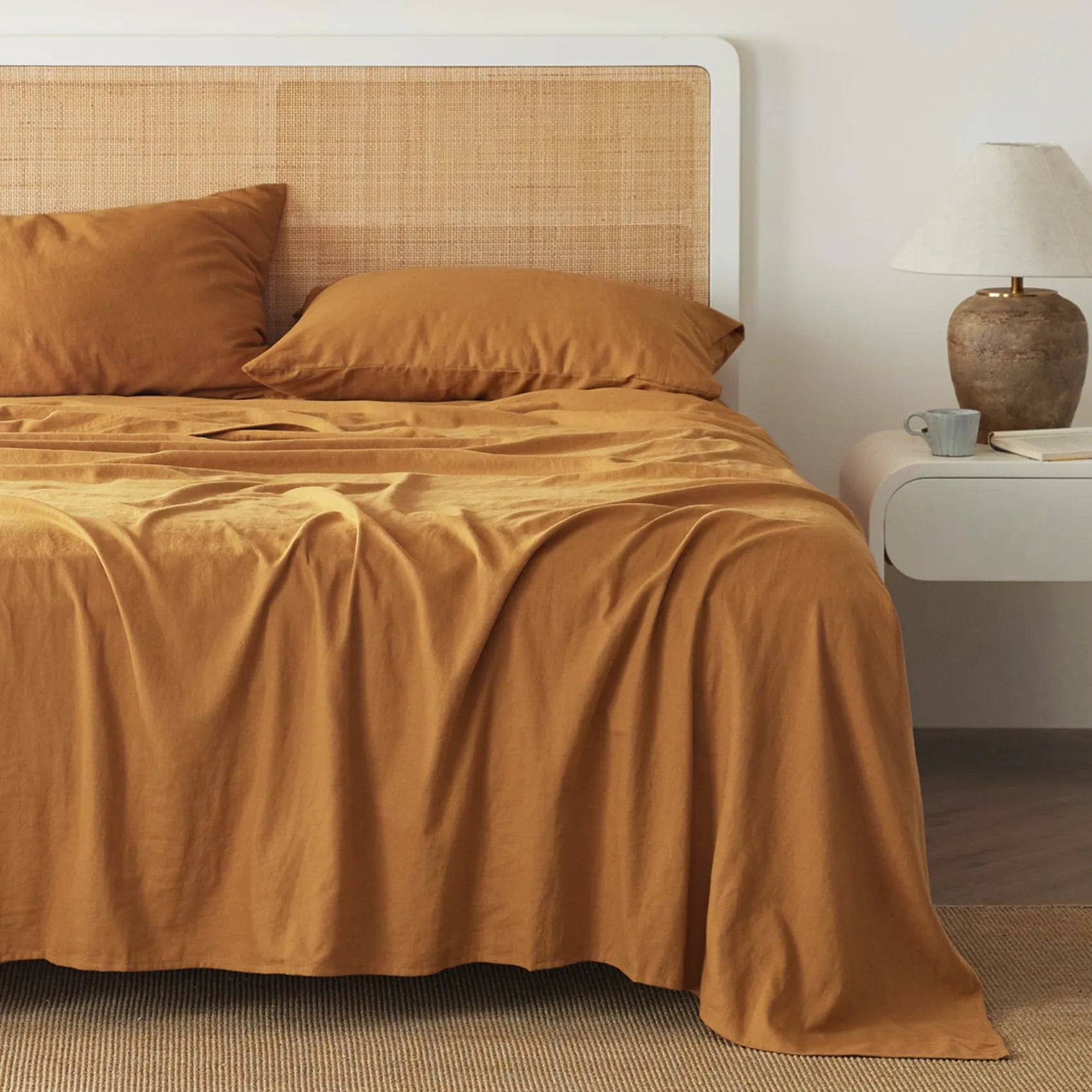 Cotton-Linen Blend Sheet Set - Image 19