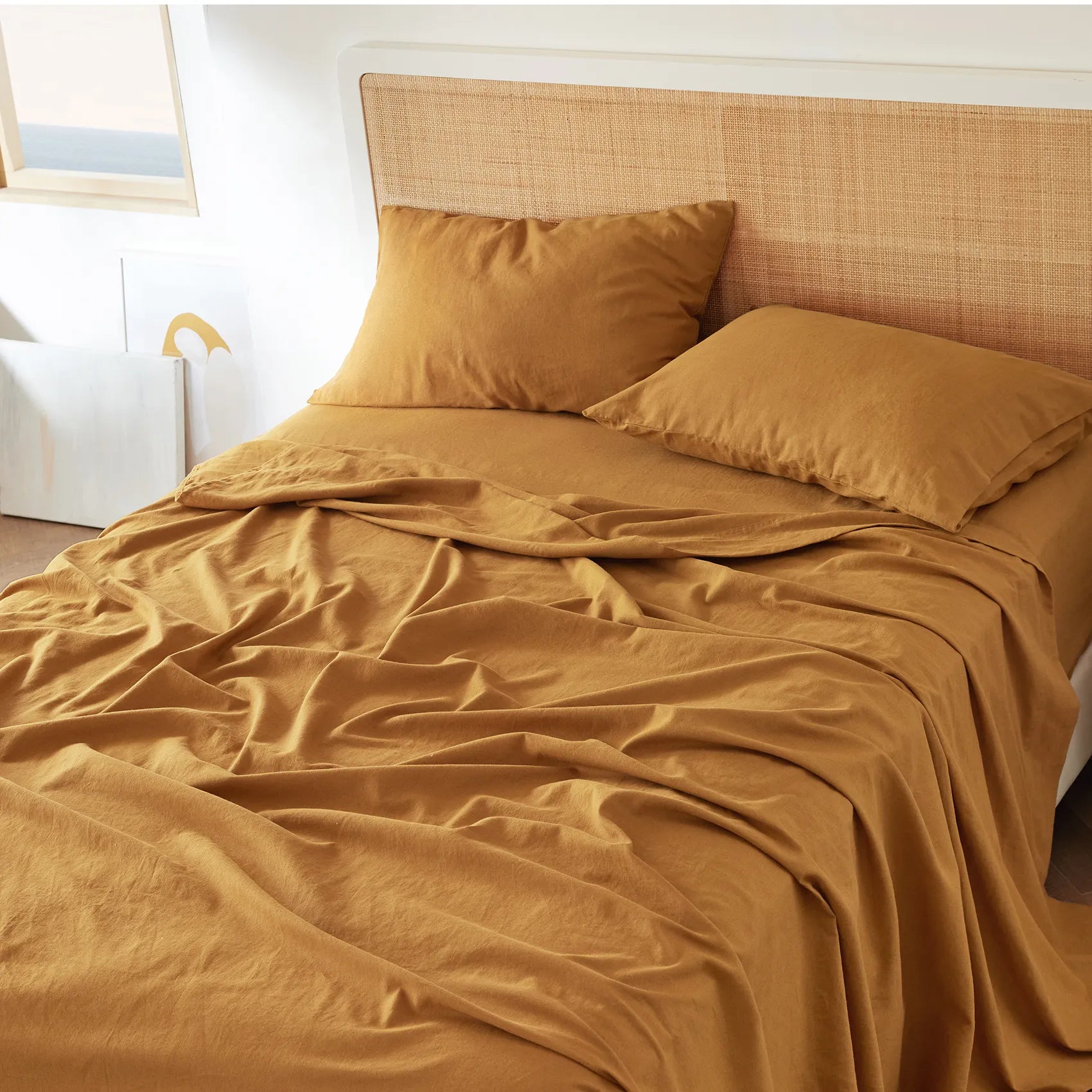 Cotton-Linen Blend Sheet Set - Image 16
