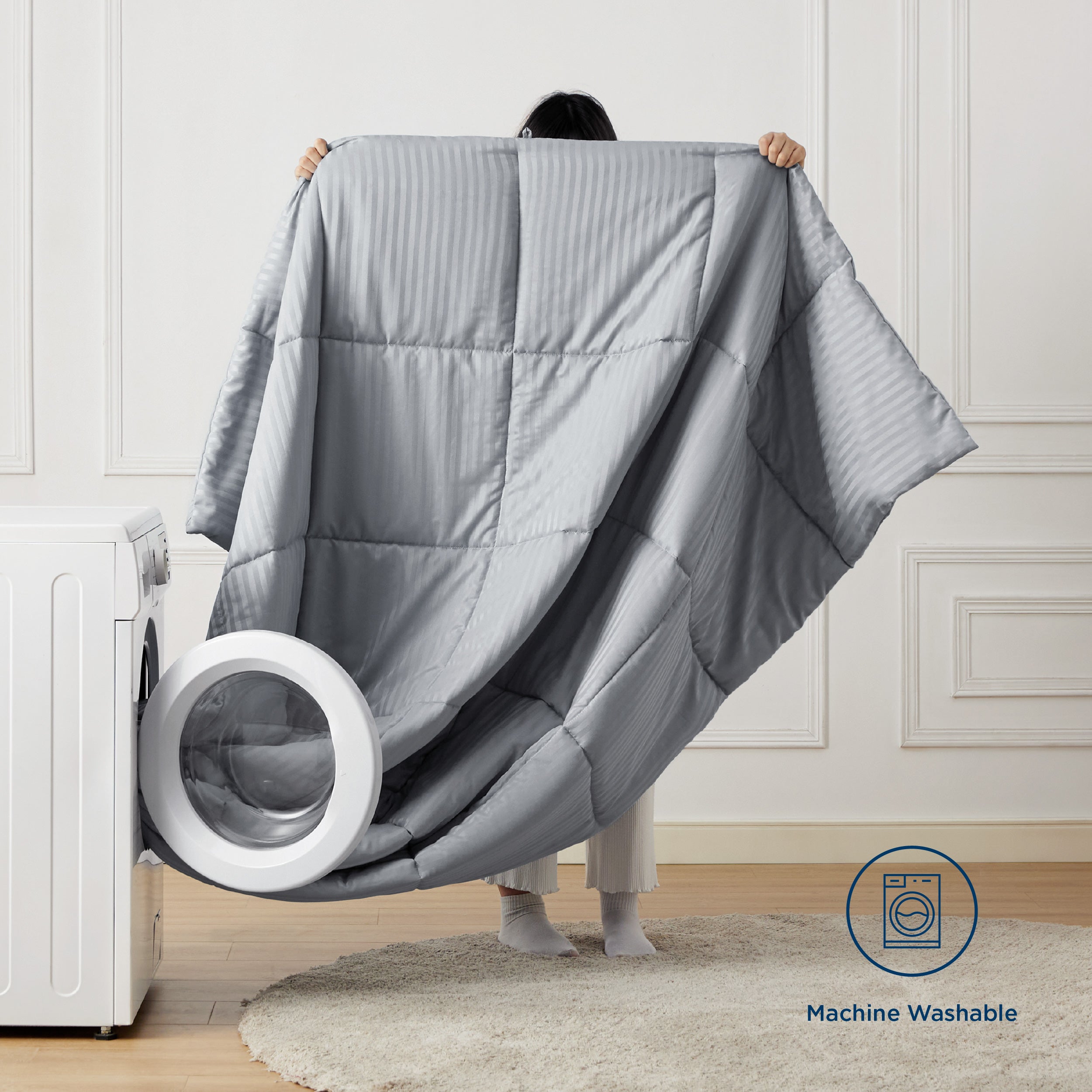 Weightless Comfy Striped Quilt - Image 12