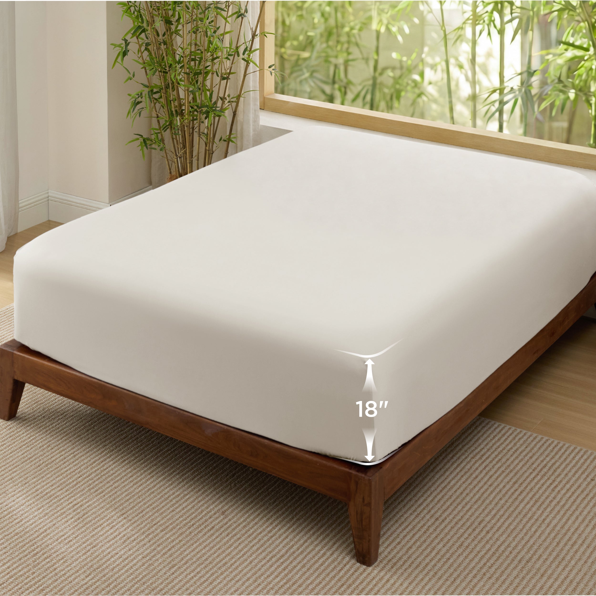 Rayon Derived From Bamboo Fitted Sheet - Image 25