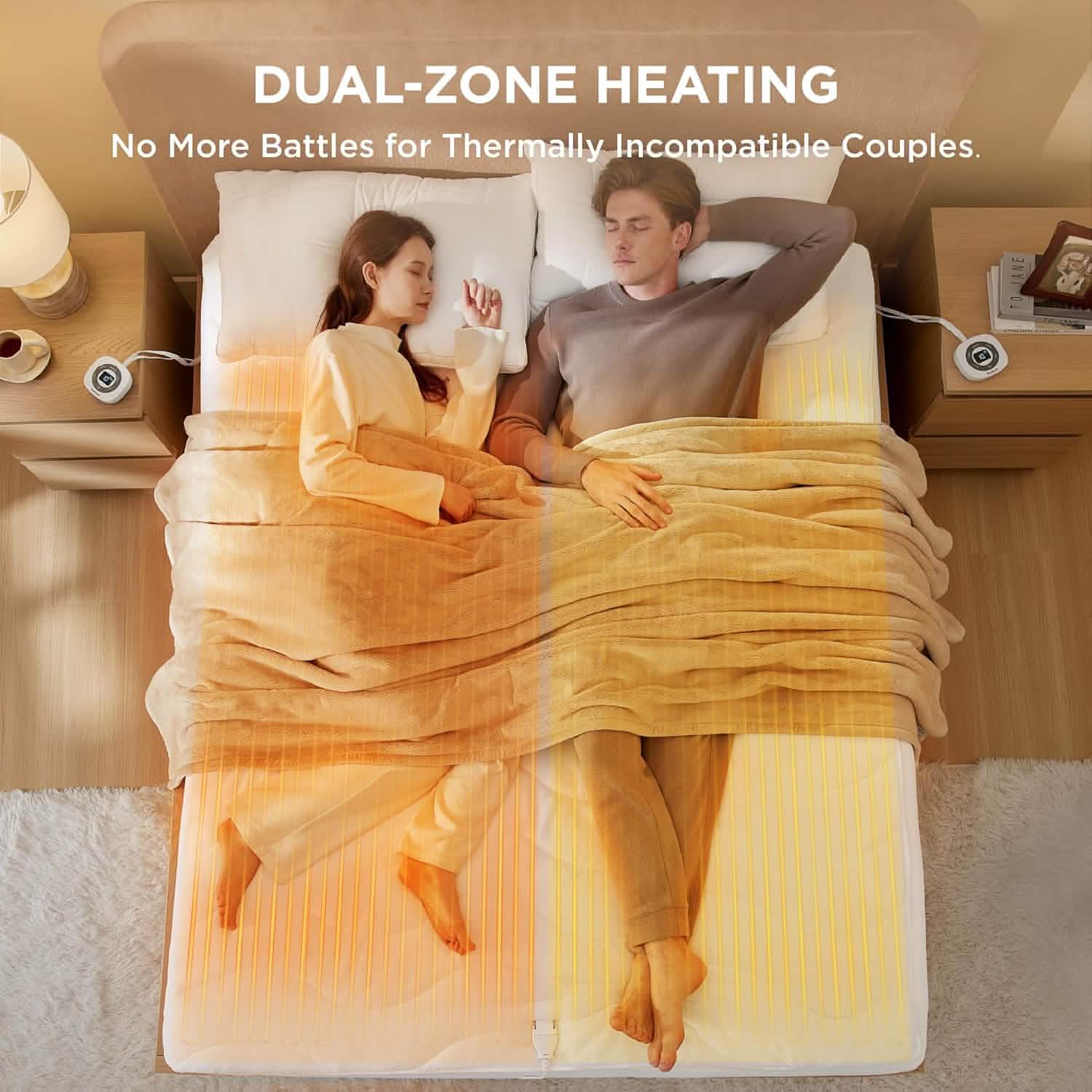 Coral Fleece Heated Mattress Pad - Image 5