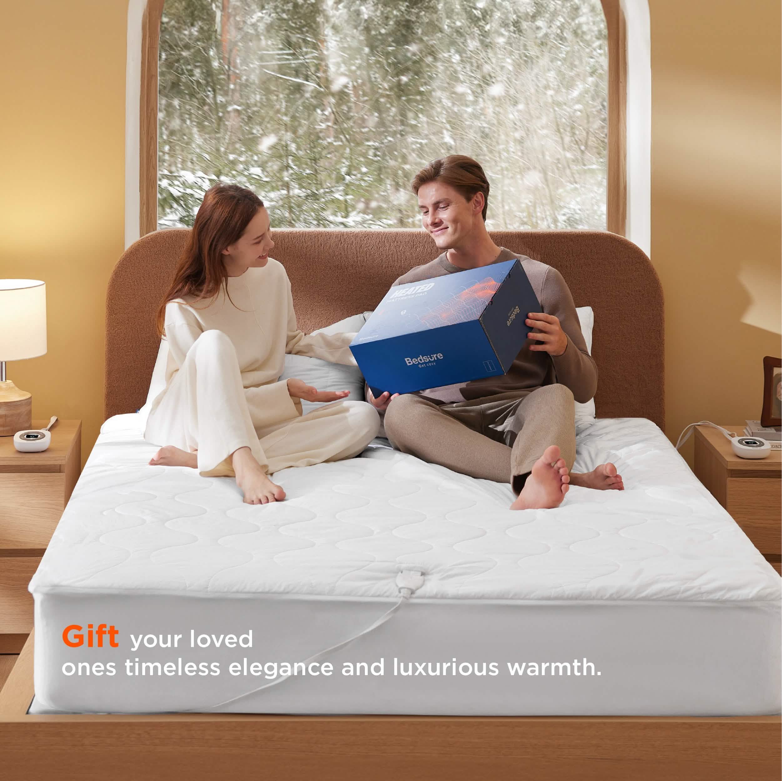 Waterproof Cotton Heated Mattress Pad - Image 9