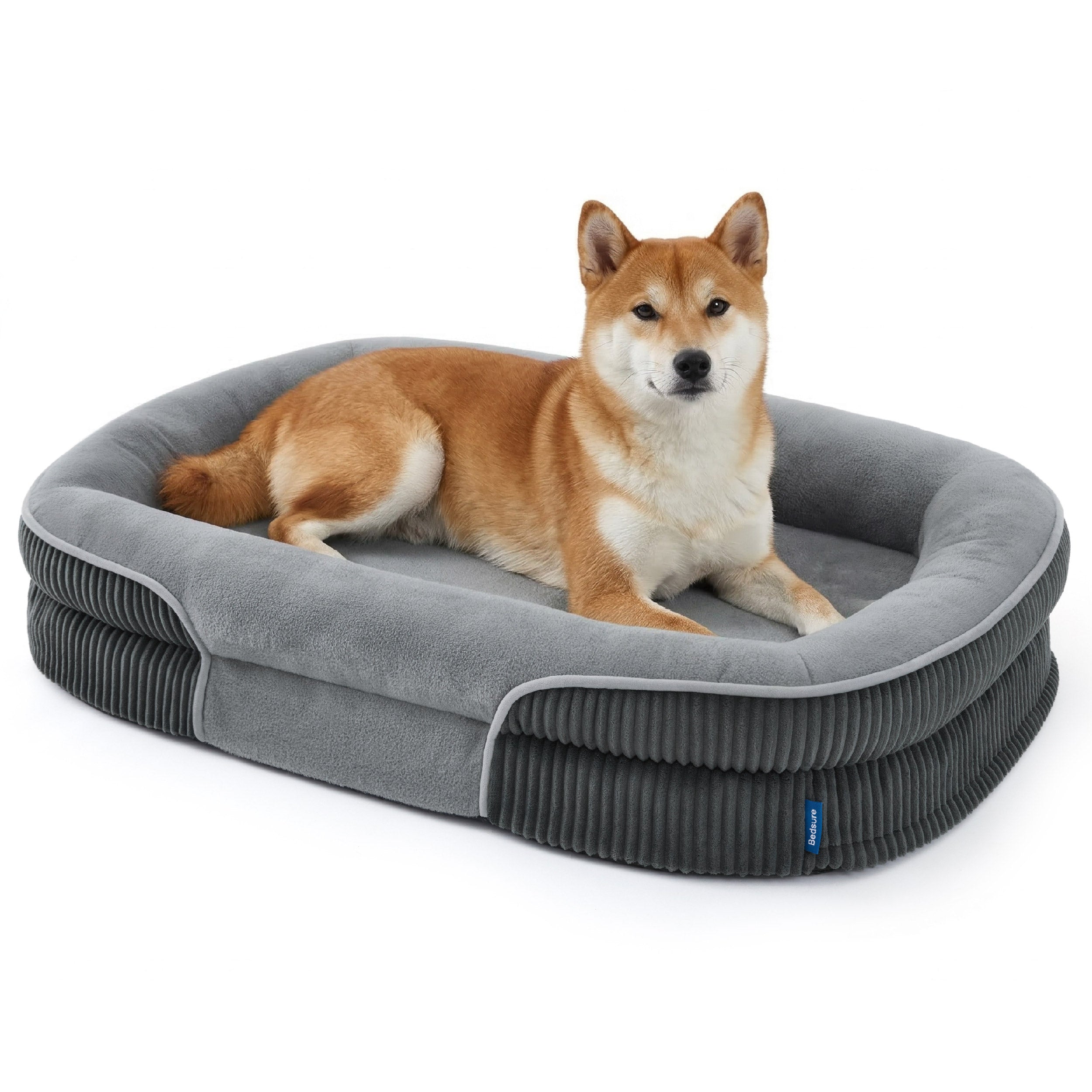 Oval Bolster Dog Bed - Image 7