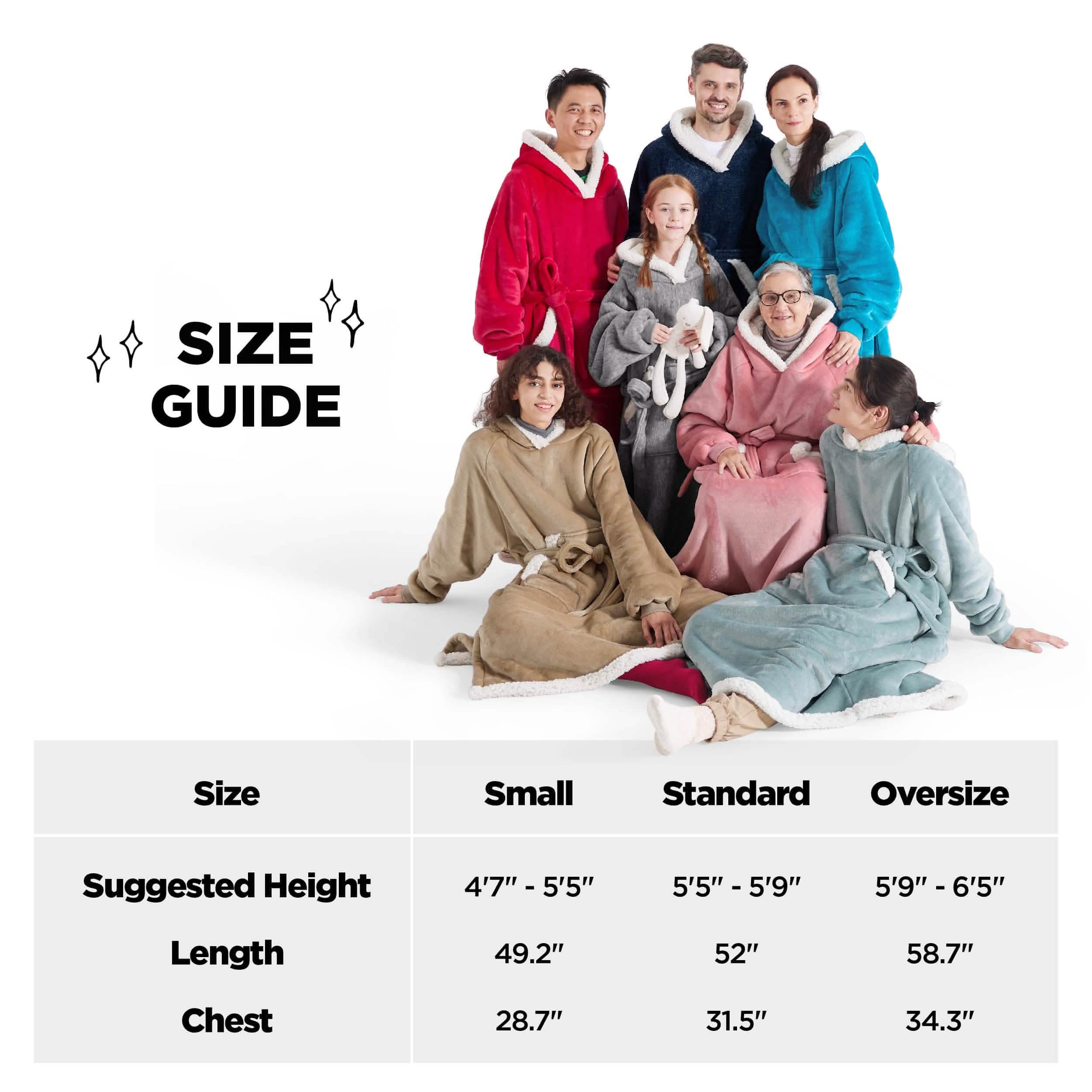Sherpa Fleece Blanket Hoodie - Image 9