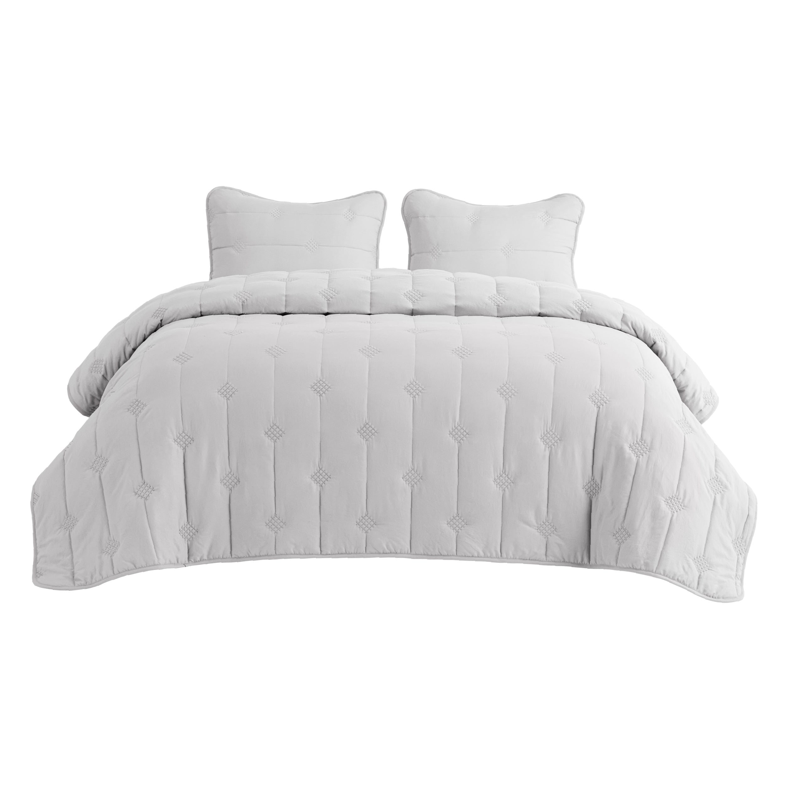 Prewashed Diamond Quilt Set - Image 7