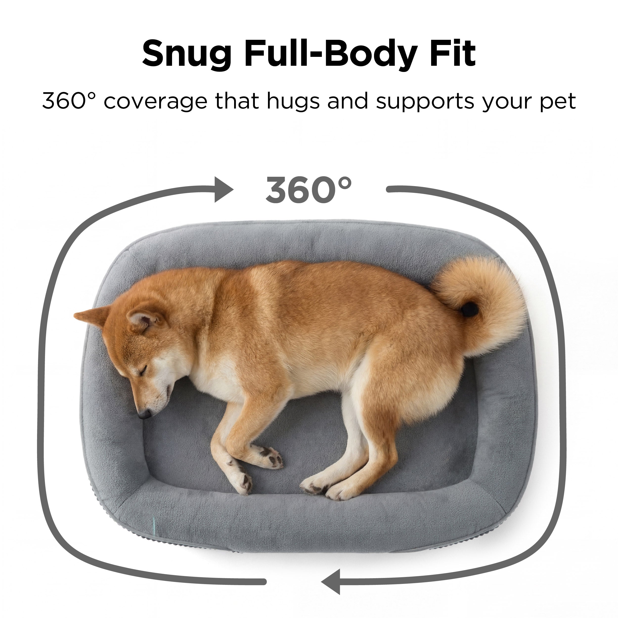 Oval Bolster Dog Bed - Image 12