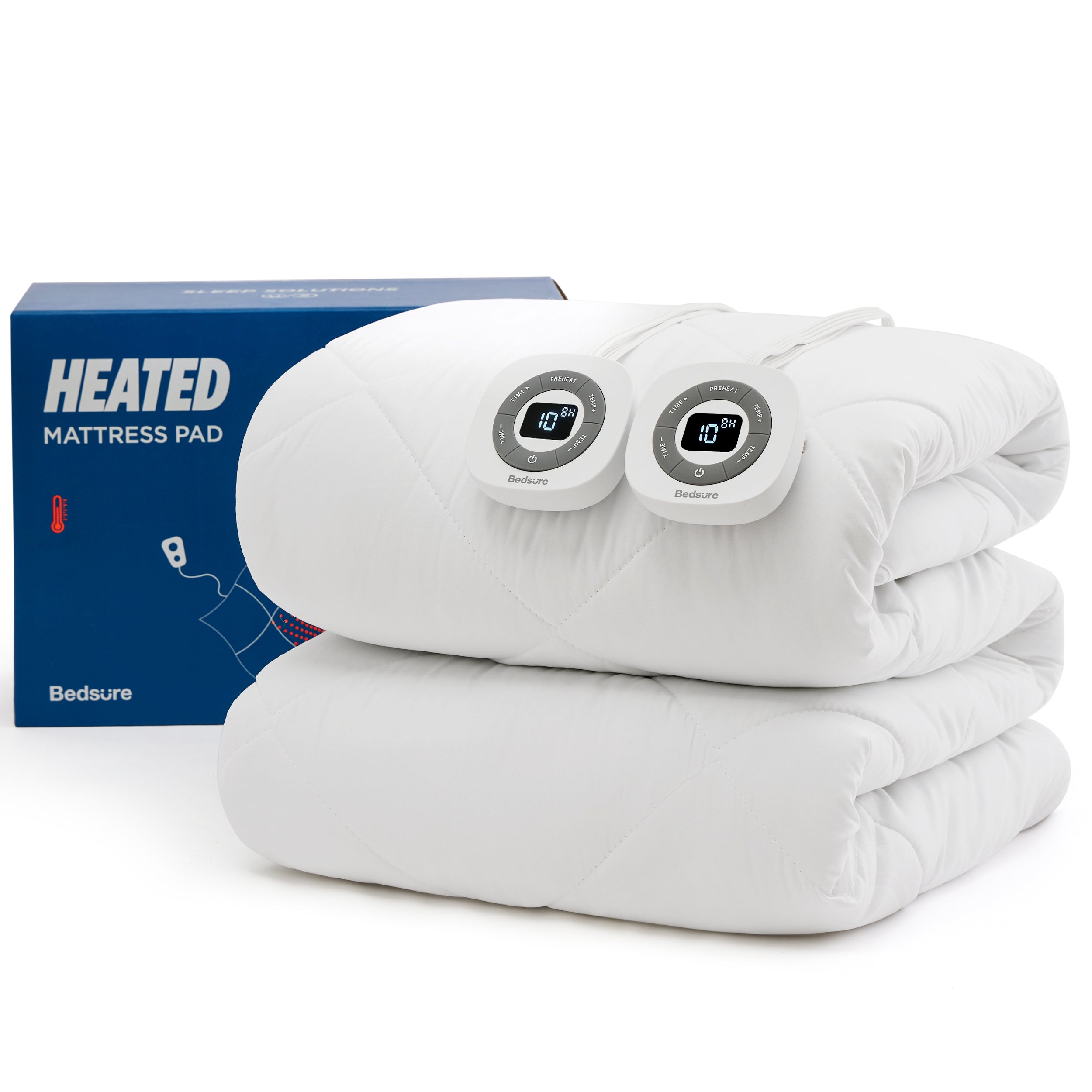 Coral Fleece Heated Mattress Pad - Image 17