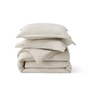 PureWoven  100% Muslin Duvet Cover Set