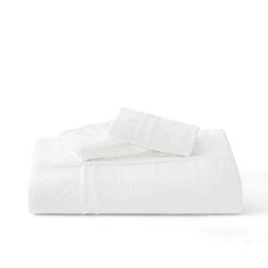 Striped Tufted Embroidery Duvet Cover Set