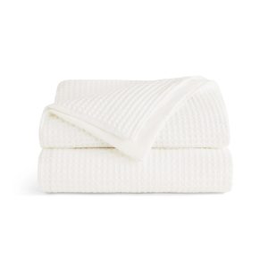 PureWoven  Cotton Waffle Weave Duvet Cover