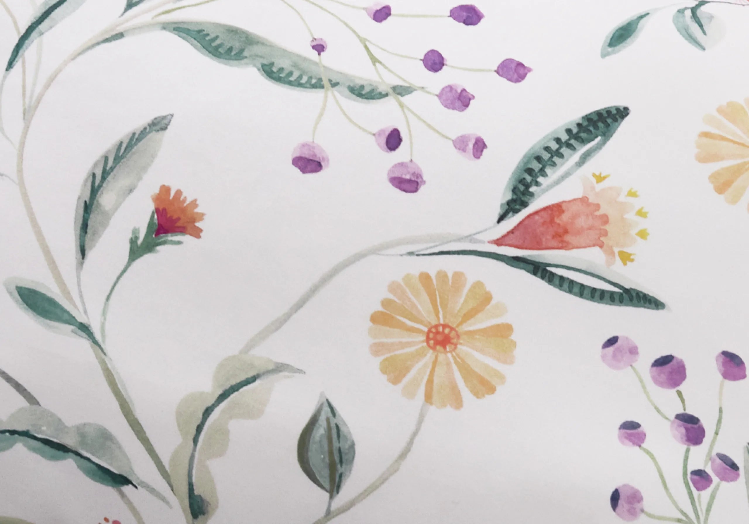 Reversible Pale Duvet Cover Set - Image 2
