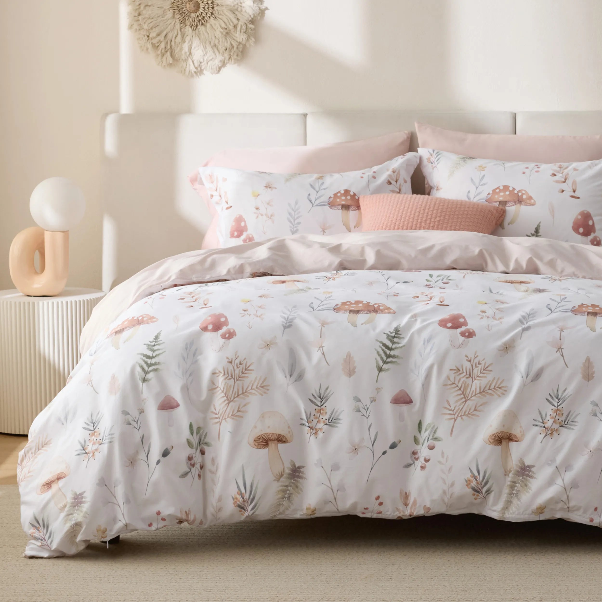 PureWoven 100% Cotton Patterned Duvet Cover Set - Image 26