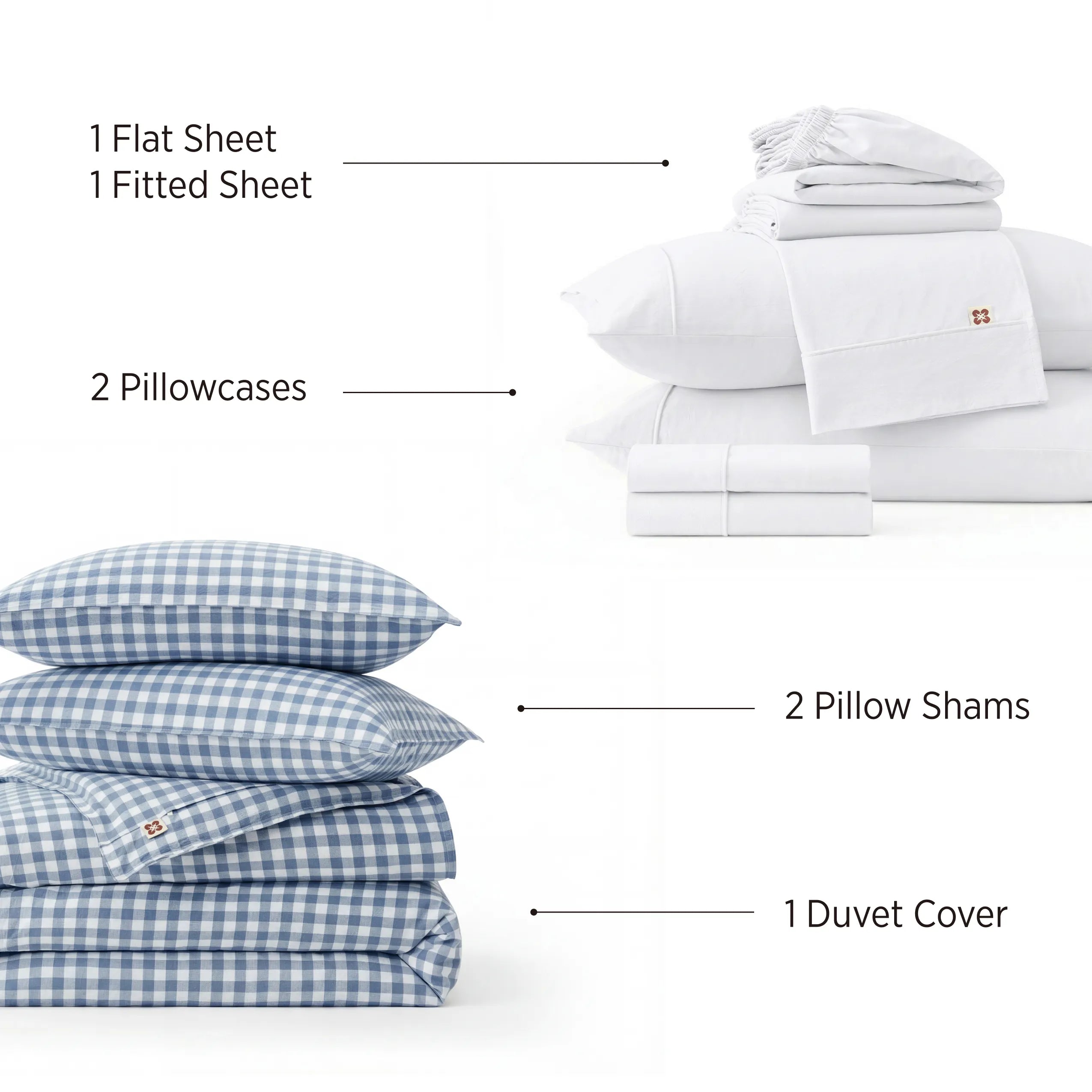 Natural Weekend Washed Cotton Gingham Bundle - Image 2