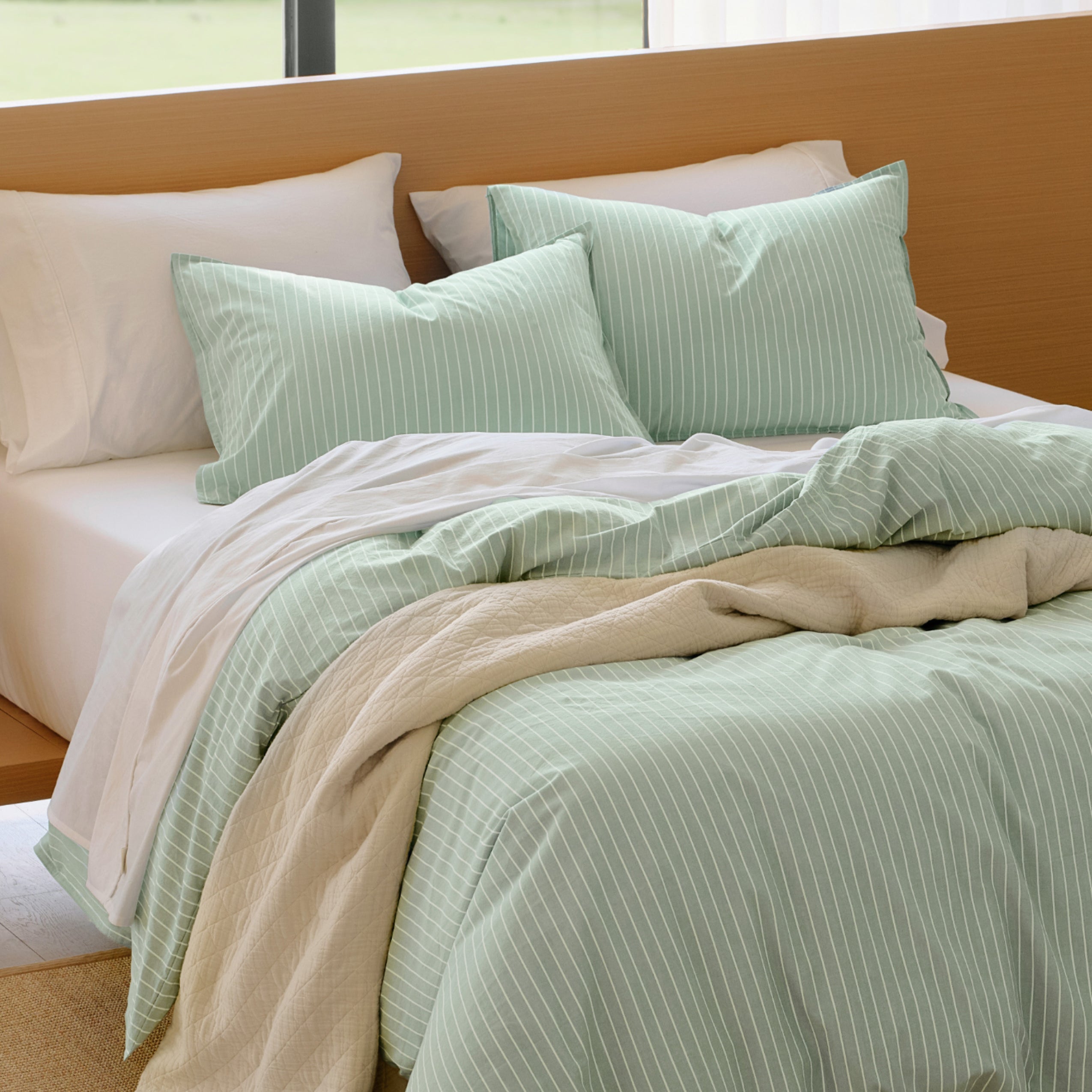 Natural Weekend Washed Cotton Stripe Bundle - Image 3