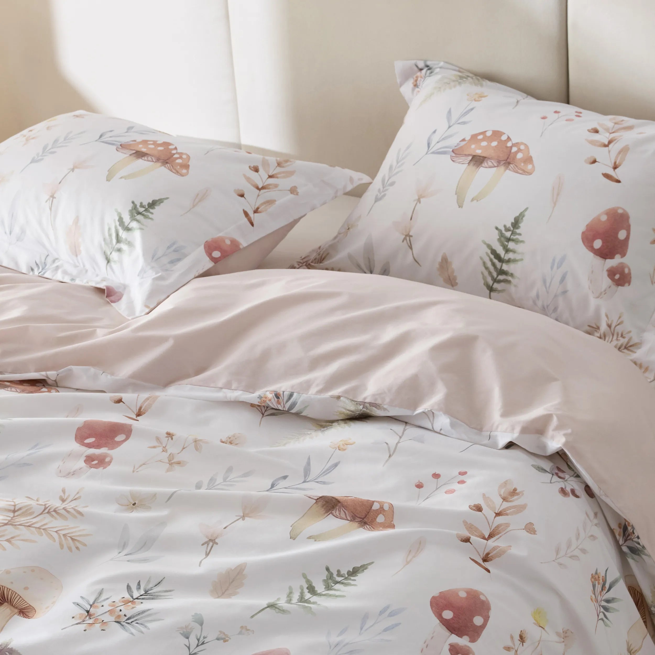 PureWoven 100% Cotton Patterned Duvet Cover Set - Image 27