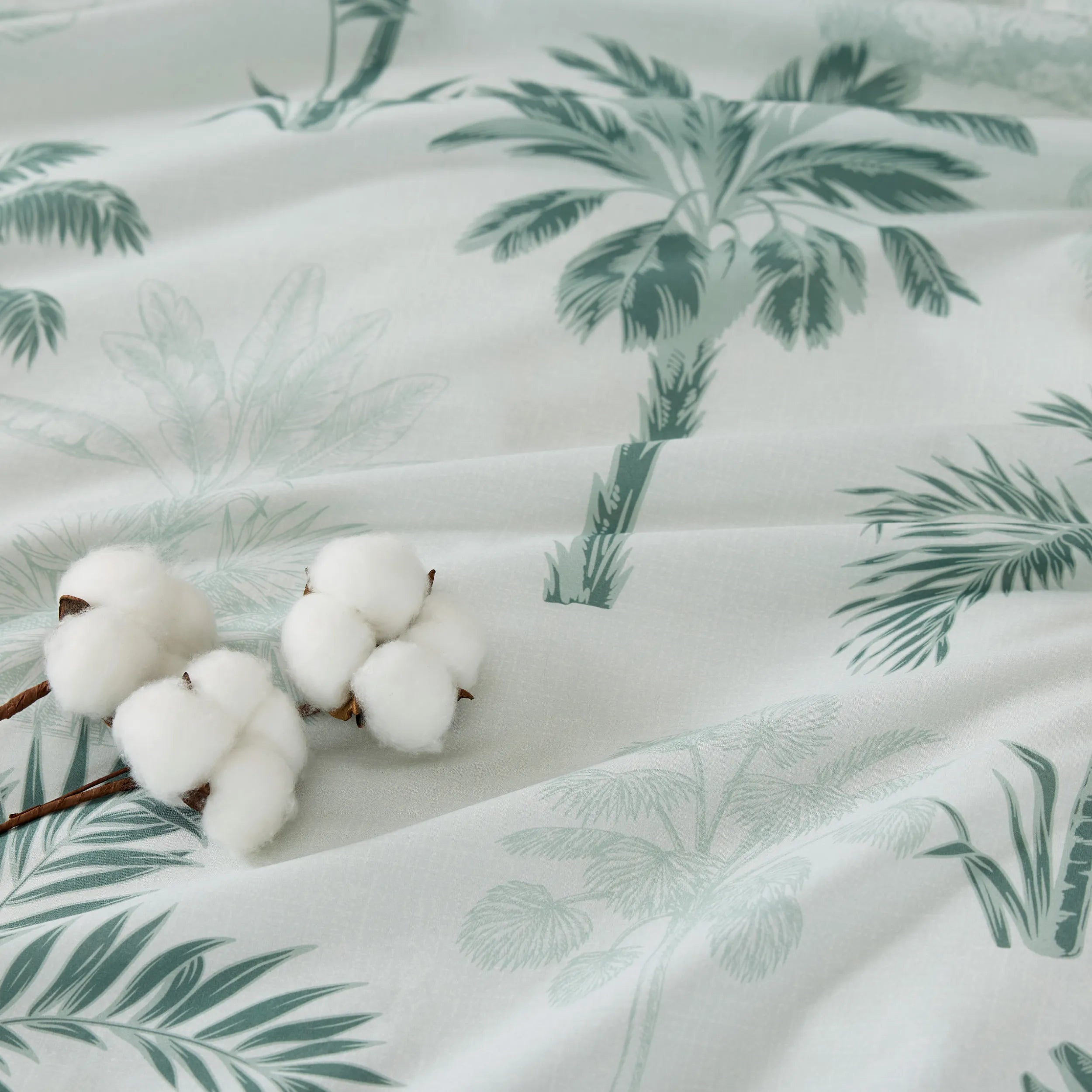 PureWoven 100% Cotton Patterned Duvet Cover Set - Image 24