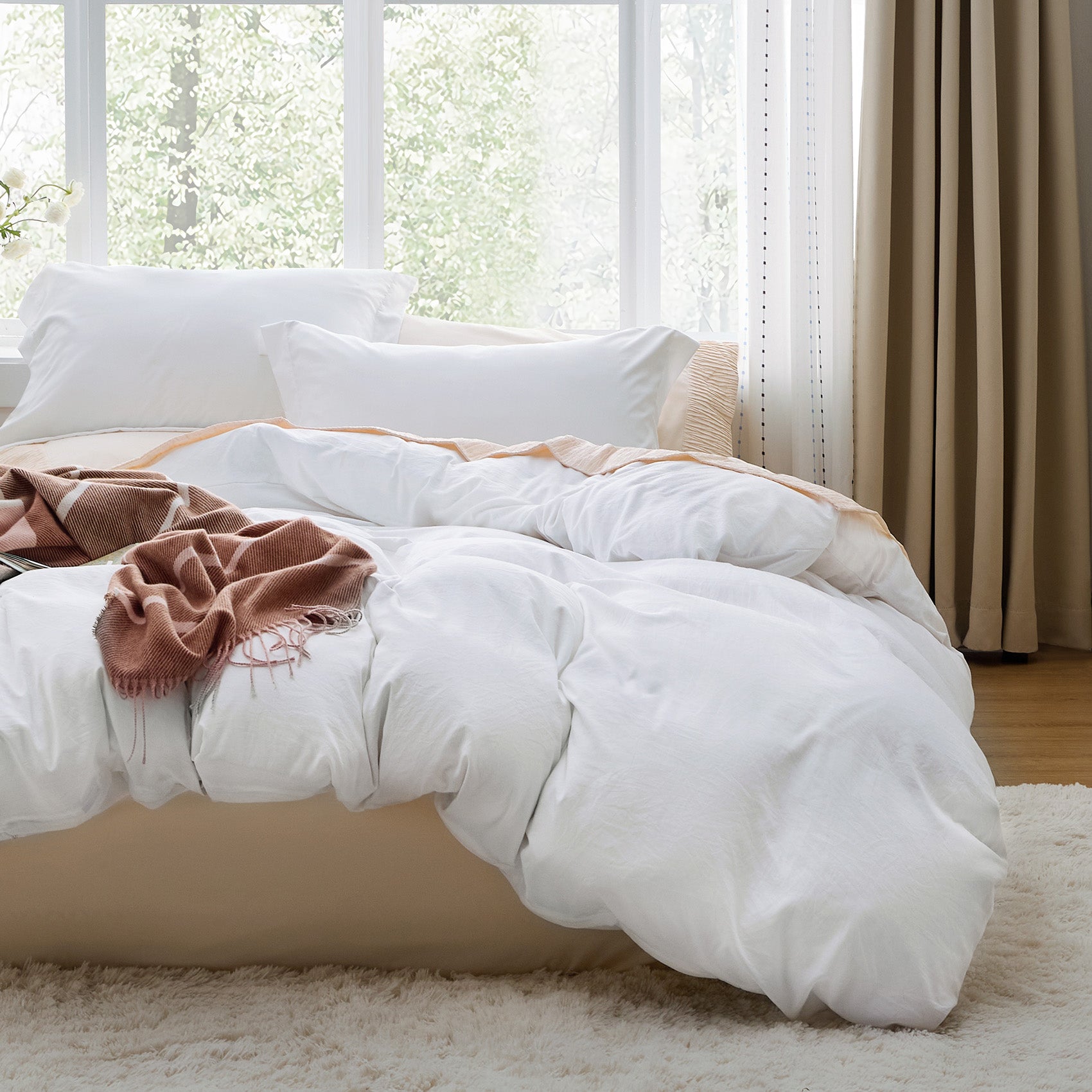 Ultra Soft Hypoallergenic Microfiber Duvet Cover Set - Image 8