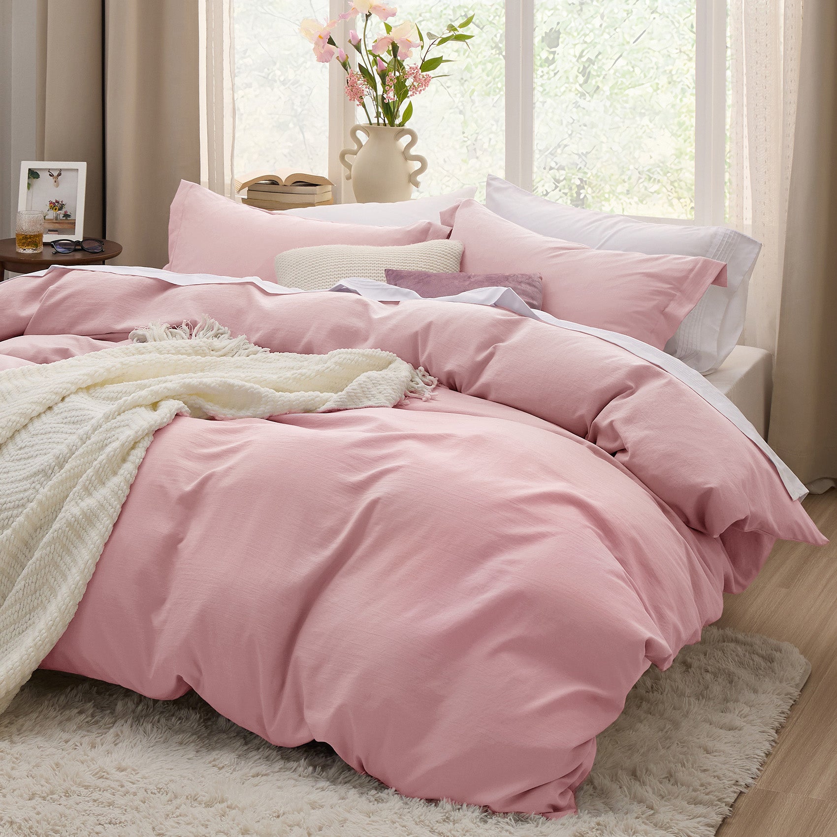 Ultra Soft Hypoallergenic Microfiber Duvet Cover Set - Image 23